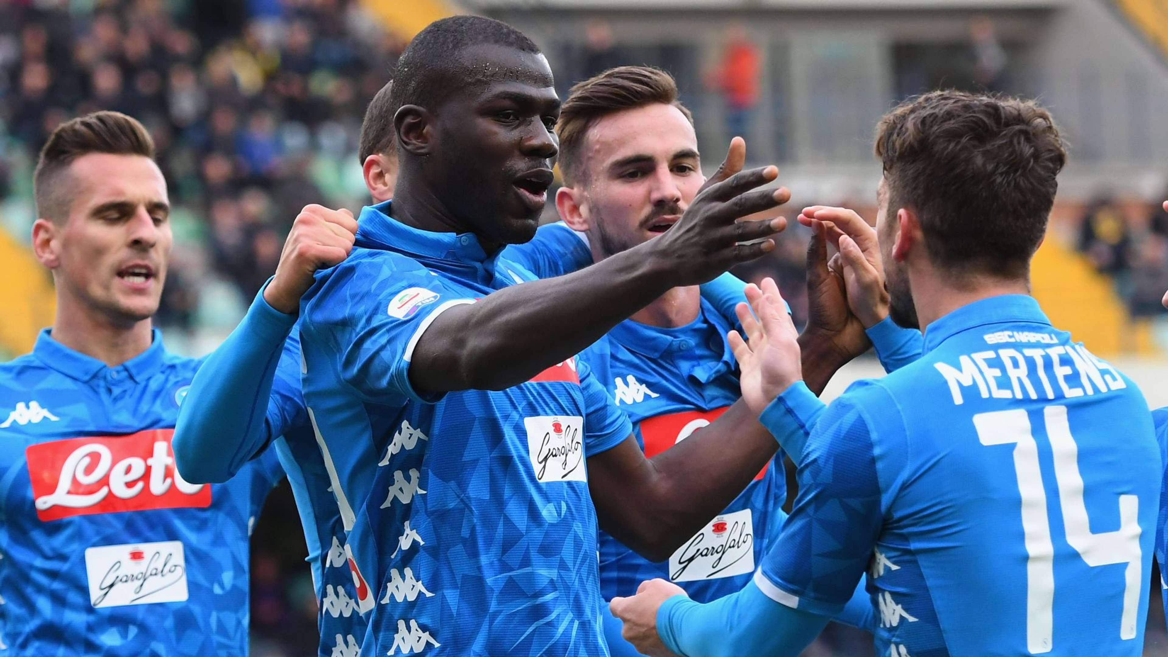 Kalidou Koulibaly Chievo Napoli Serie A