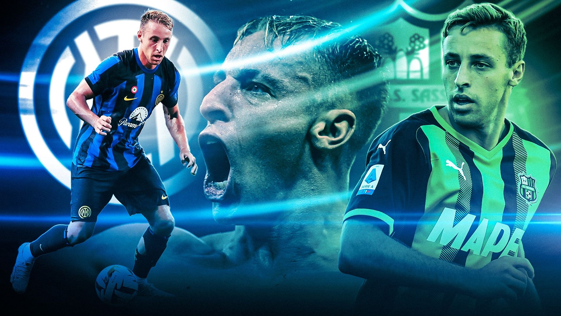 Davide Frattesi Inter Sassuolo GFX