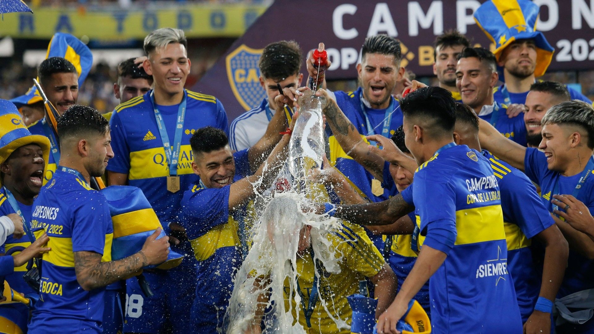 Boca Campeon Copa Liga Profesional 22052022