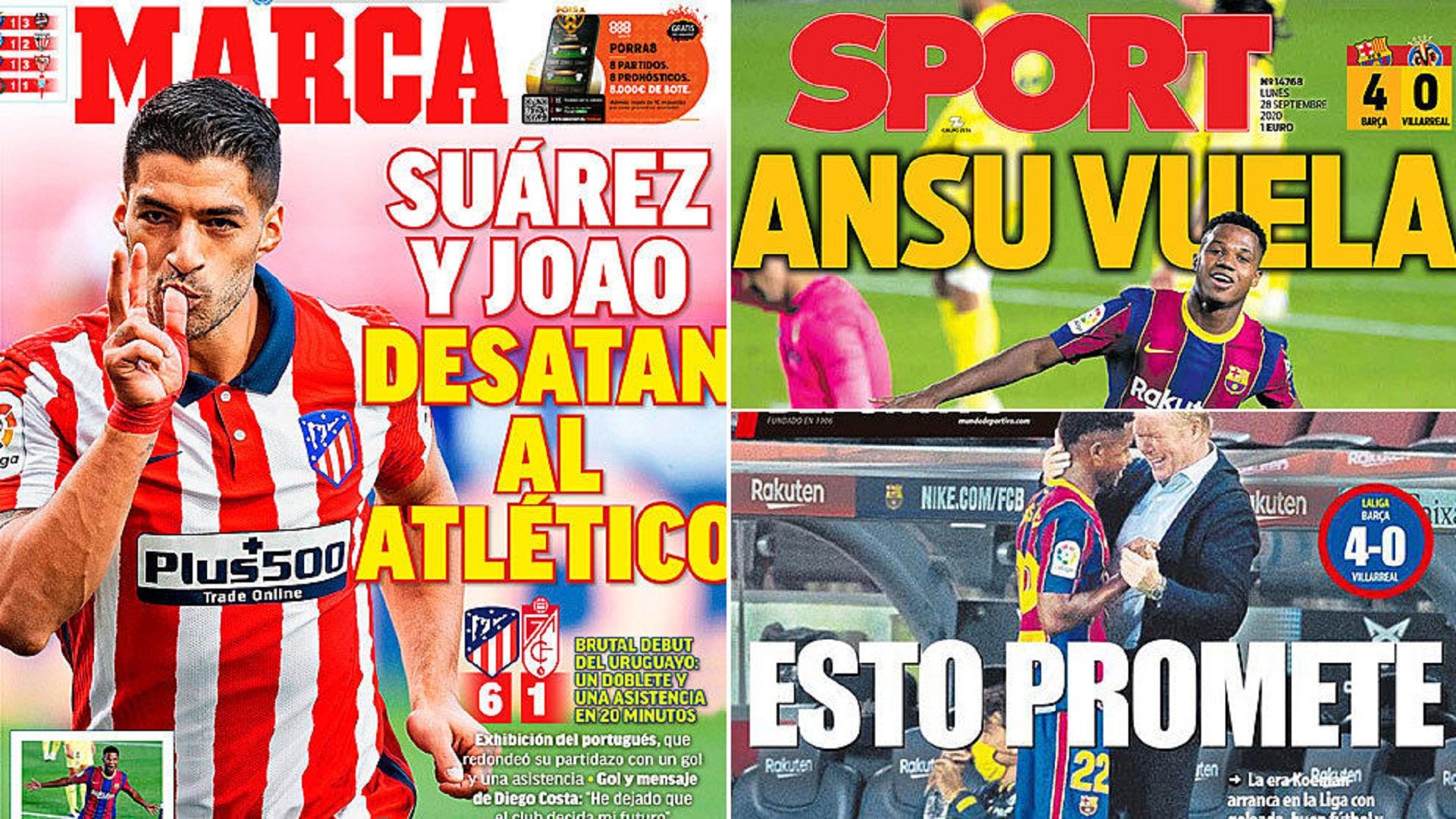 28 Sep newspapers