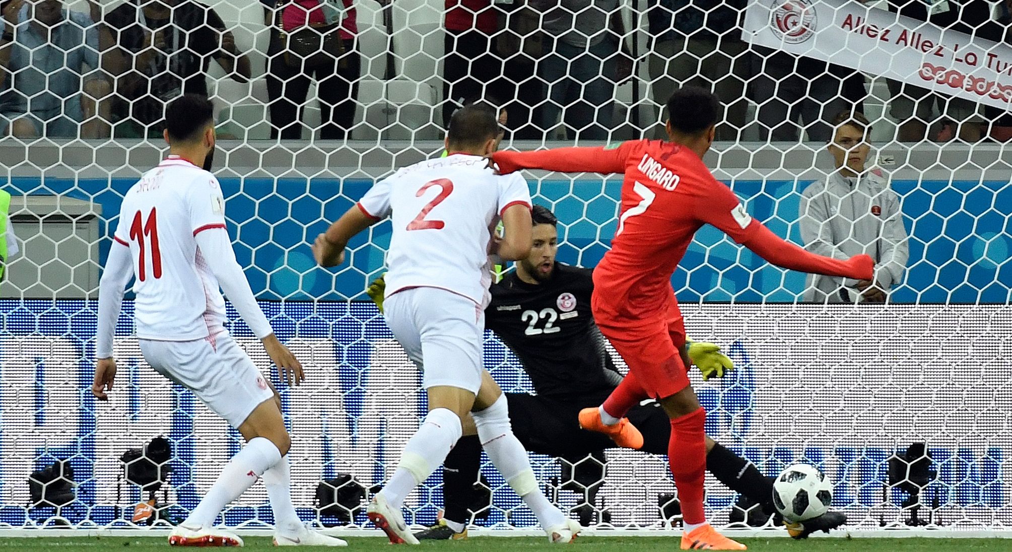 Jesse Lingard England Tunisia