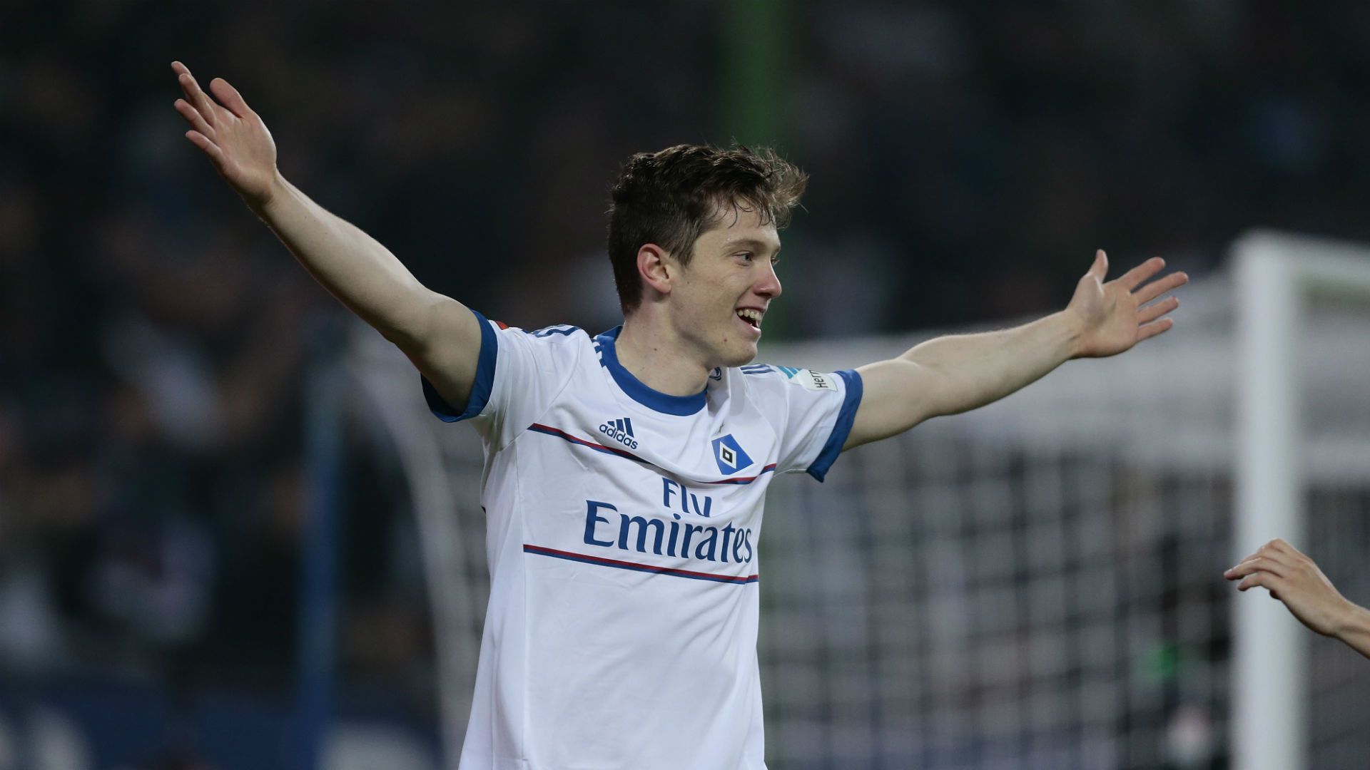 Michael Gregoritsch Hamburger SV Hannover 96 Bundesliga 01112015