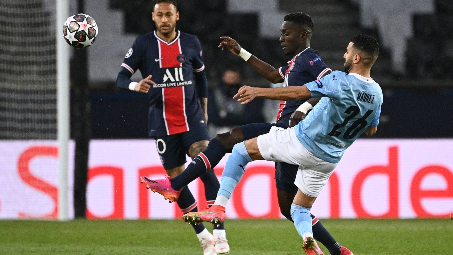 Neymar PSG Manchester City Champions 28042021