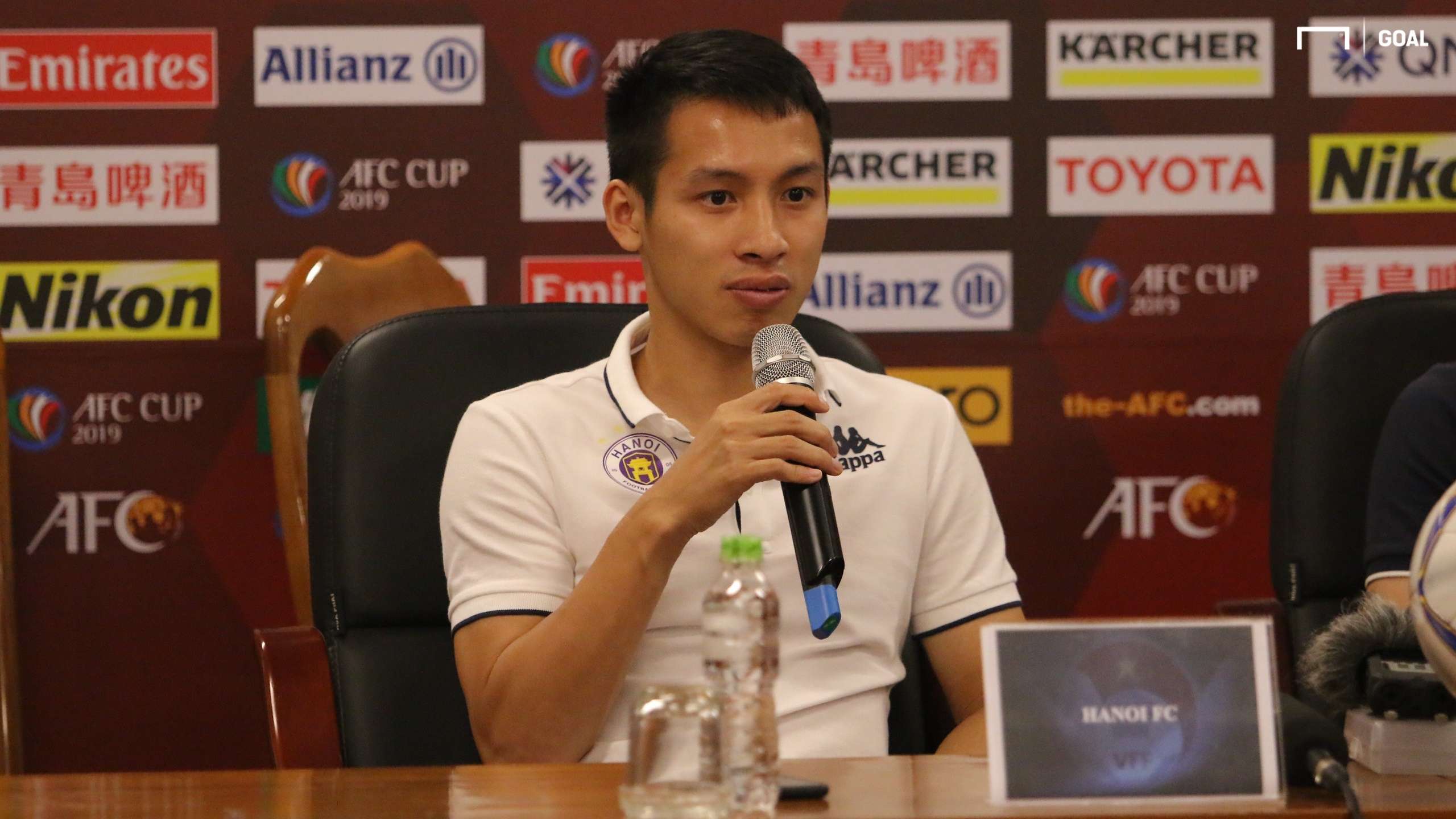 Do Hung Dung Ha Noi FC vs April 25 | Inter-zone play-off final | AFC Cup 2019 | Press Conference before the match