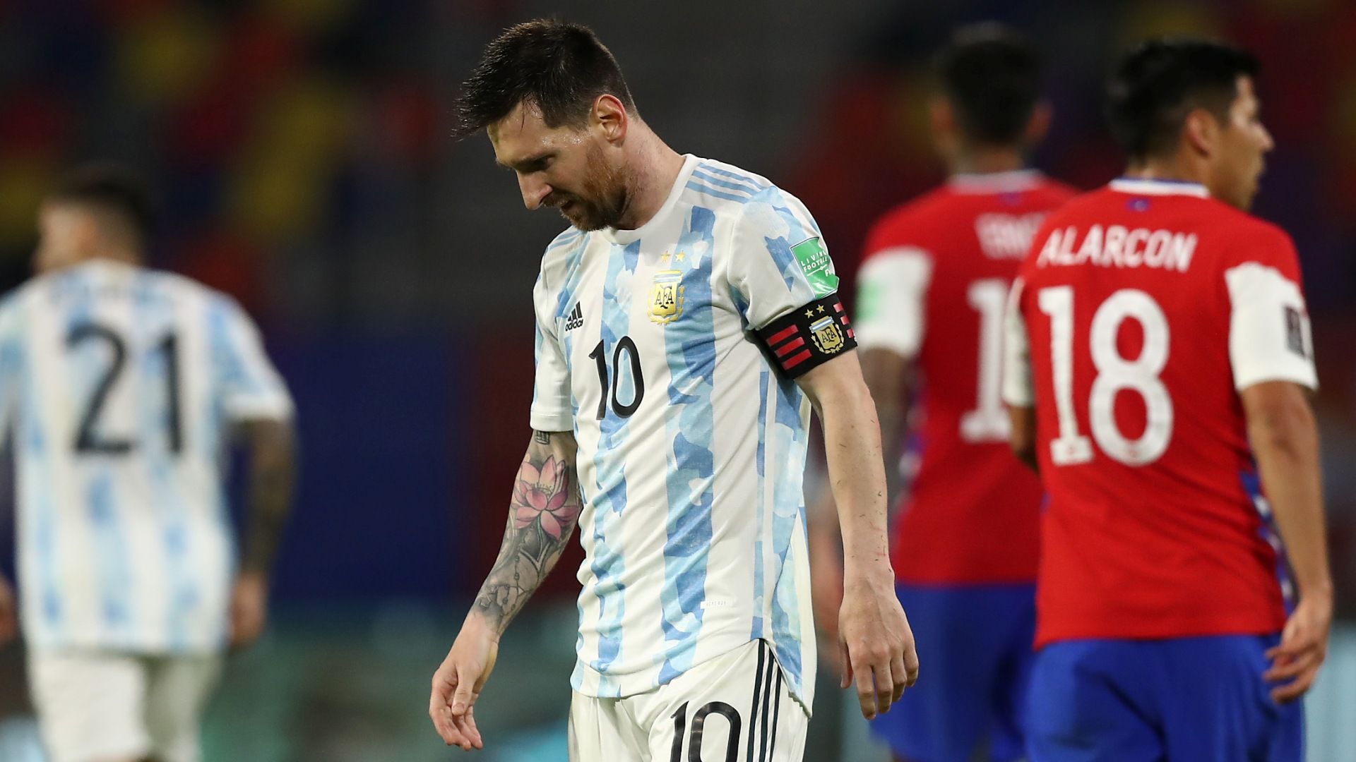 Lionel Messi - Argentina vs Chile 03062021