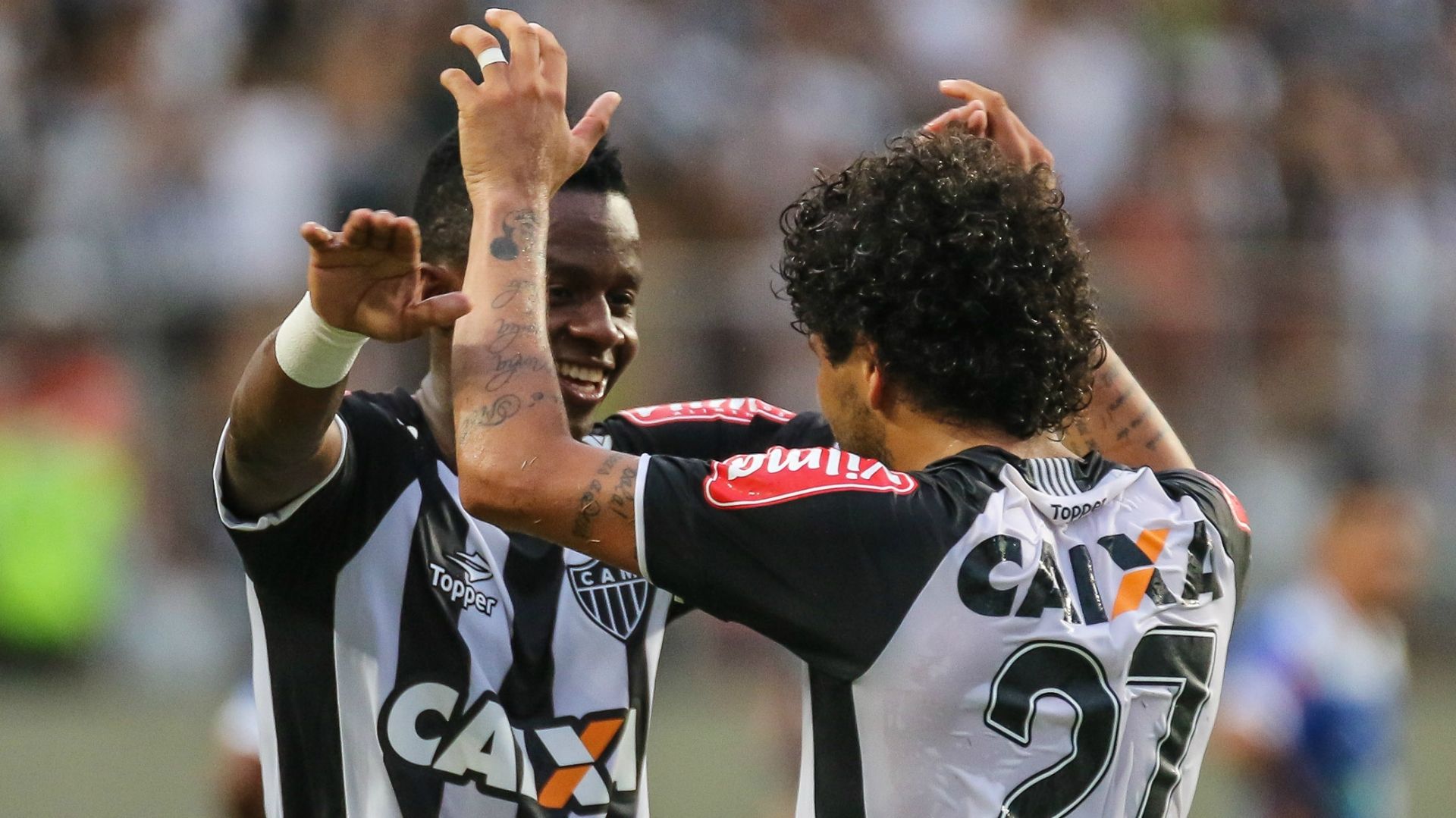 Luan Éder Aleixo Juan Cazares Ronaldinho Atlético-MG URT Campeonato Mineiro 26032017