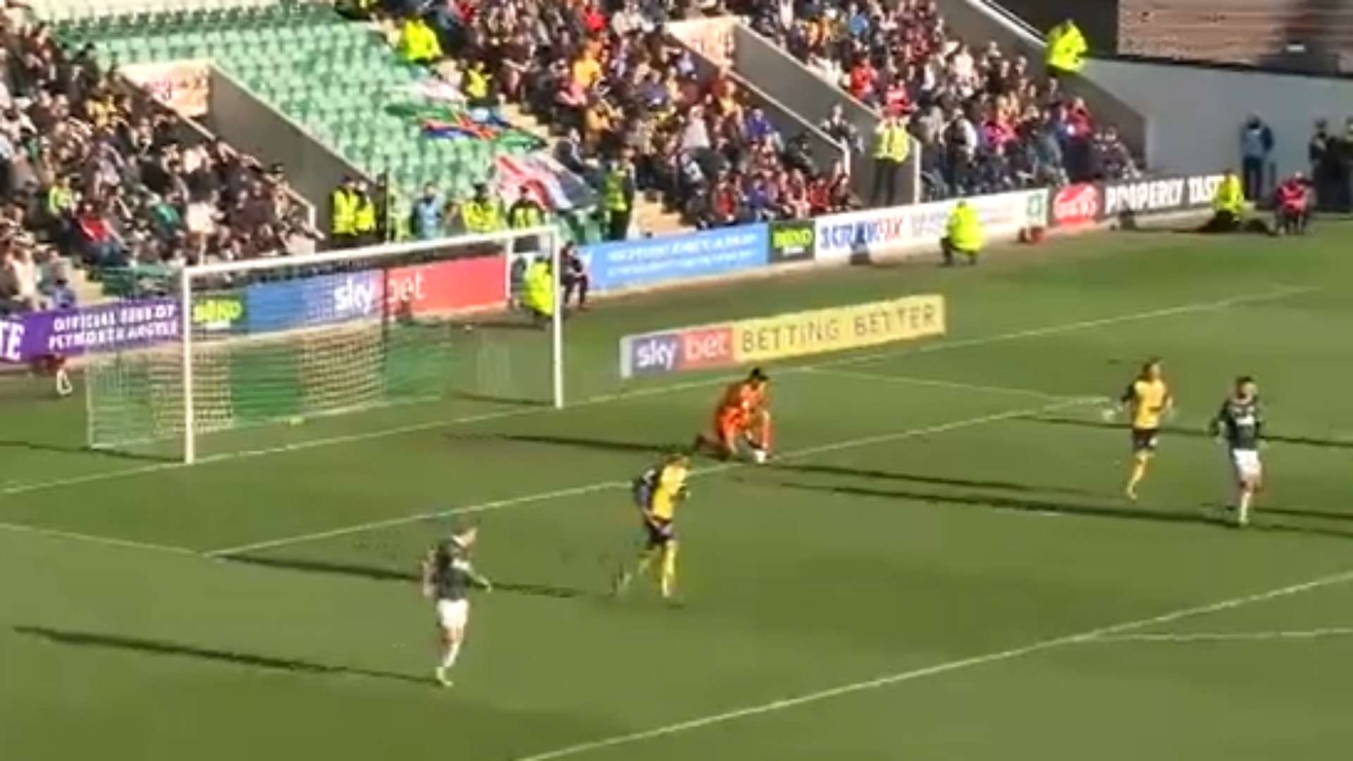 Football League One Plymouth Argyle Scunthorpe United