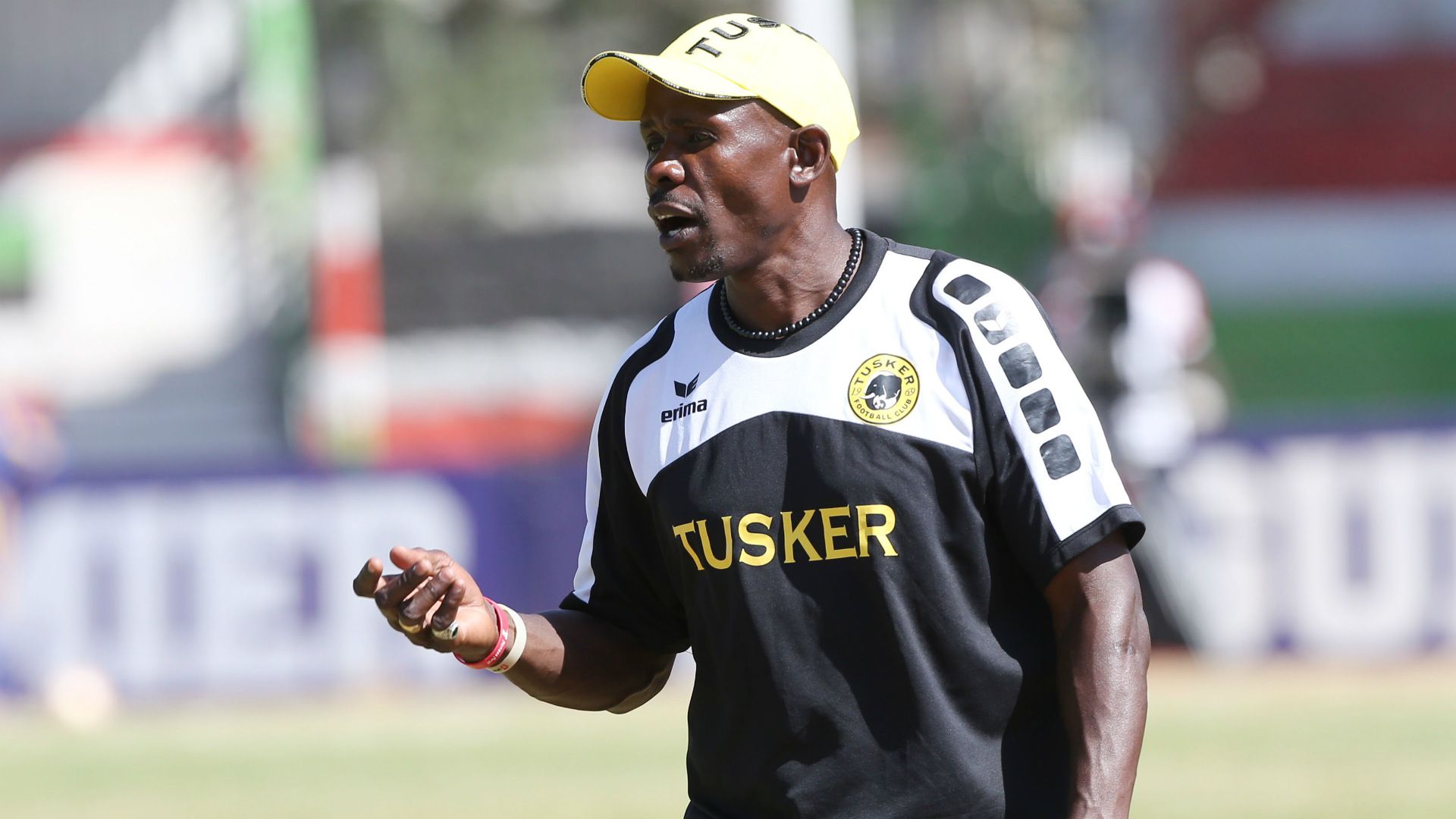 Tusker assistant coach Francis Baraza.