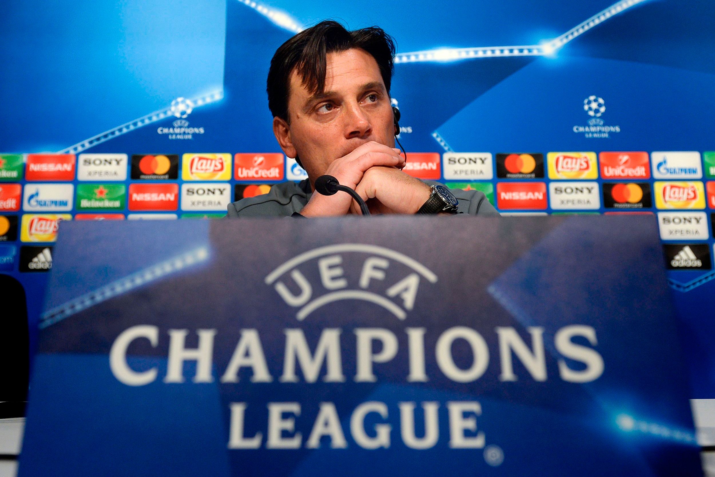 Vincenzo Montella Sevilla Bayern UEFA Champions League