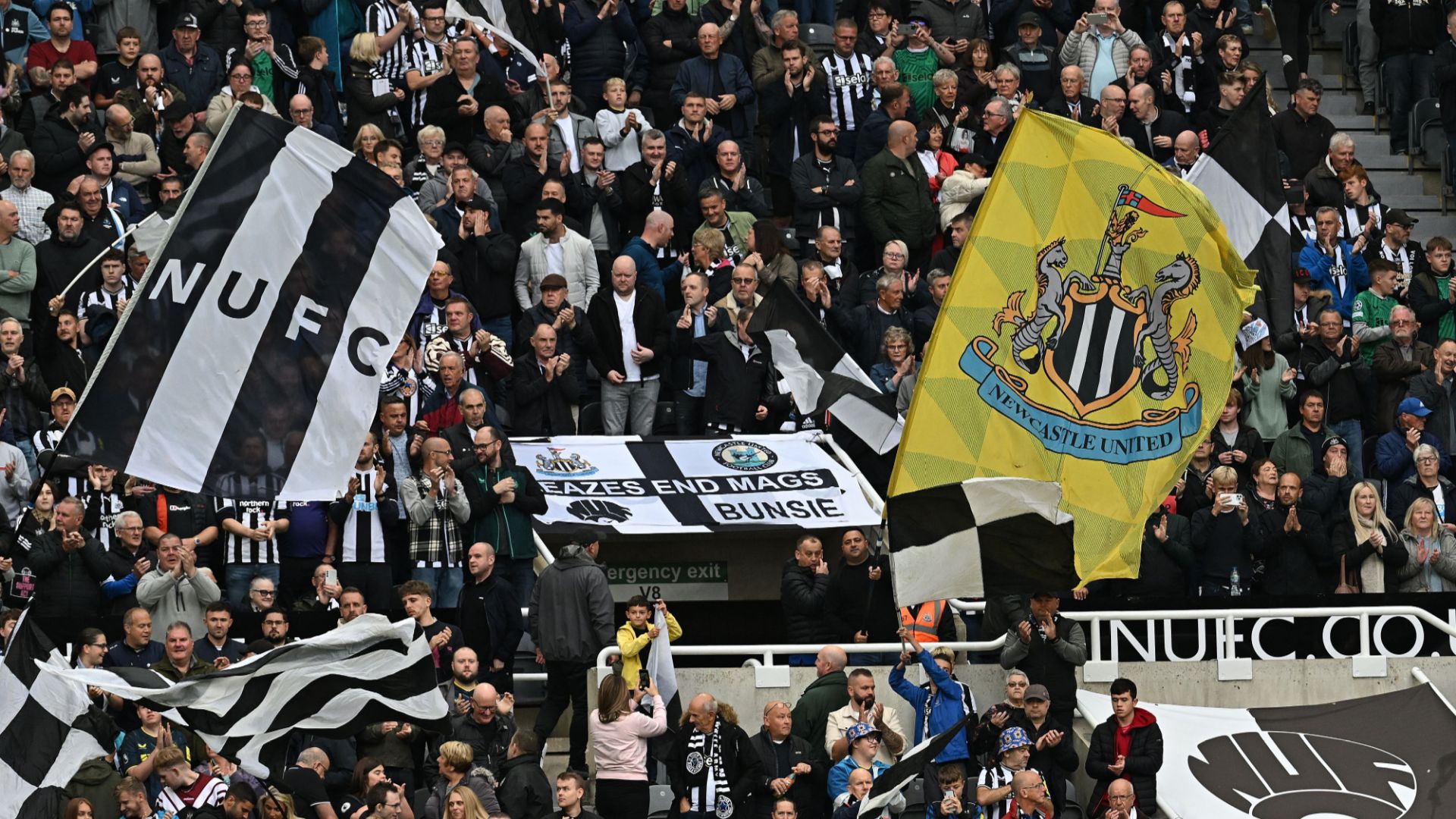Newcastle fans