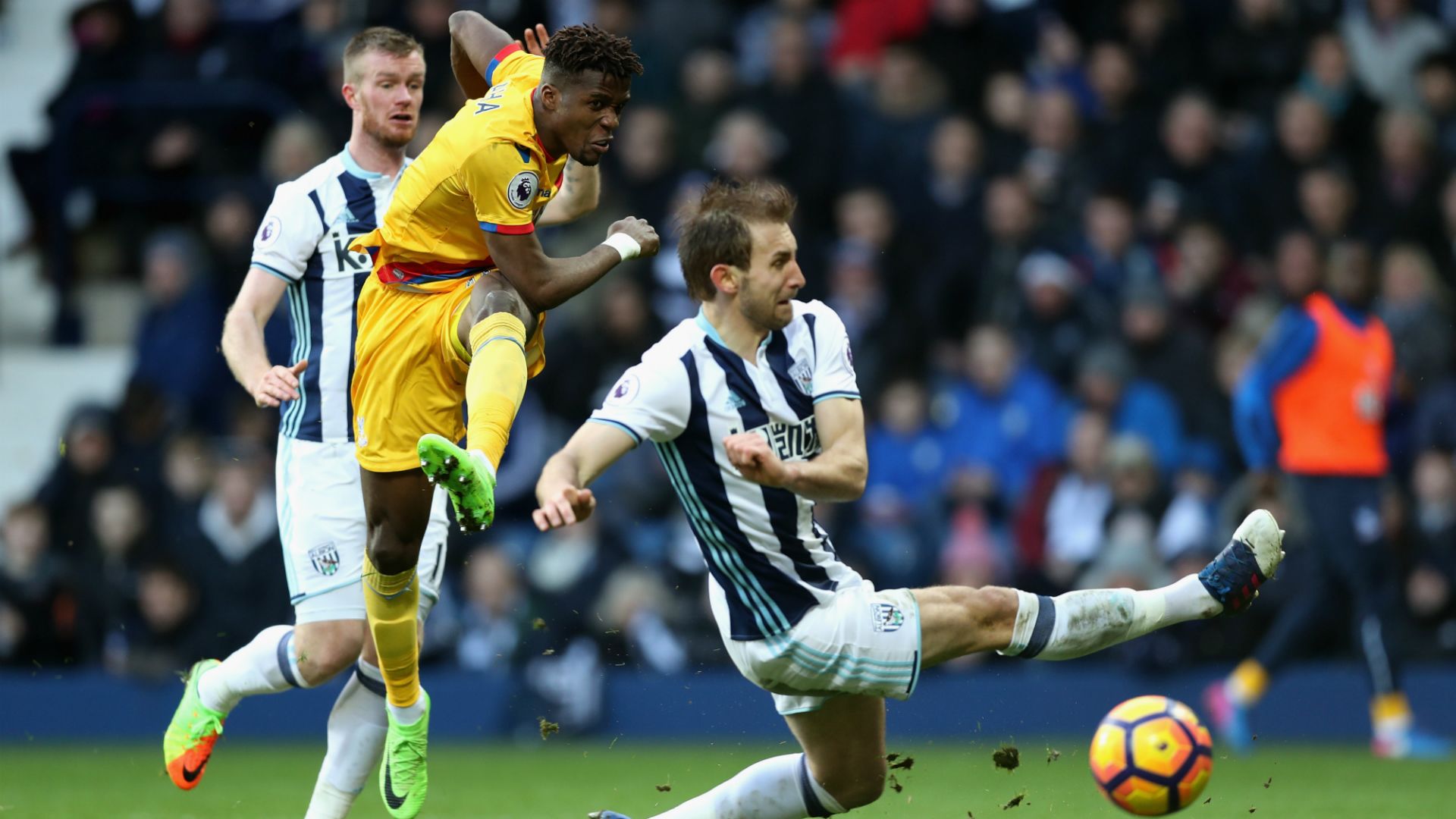 Wilfried Zaha West Brom Crystal Palace
