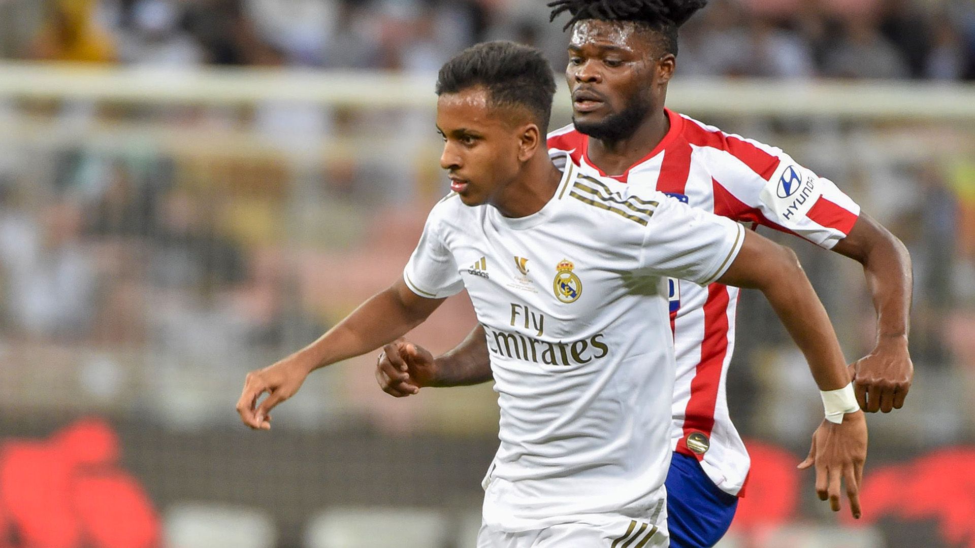 Rodrygo Thomas Partey Real Madrid Atlético Madrid Supercopa ESP 12 01 2019