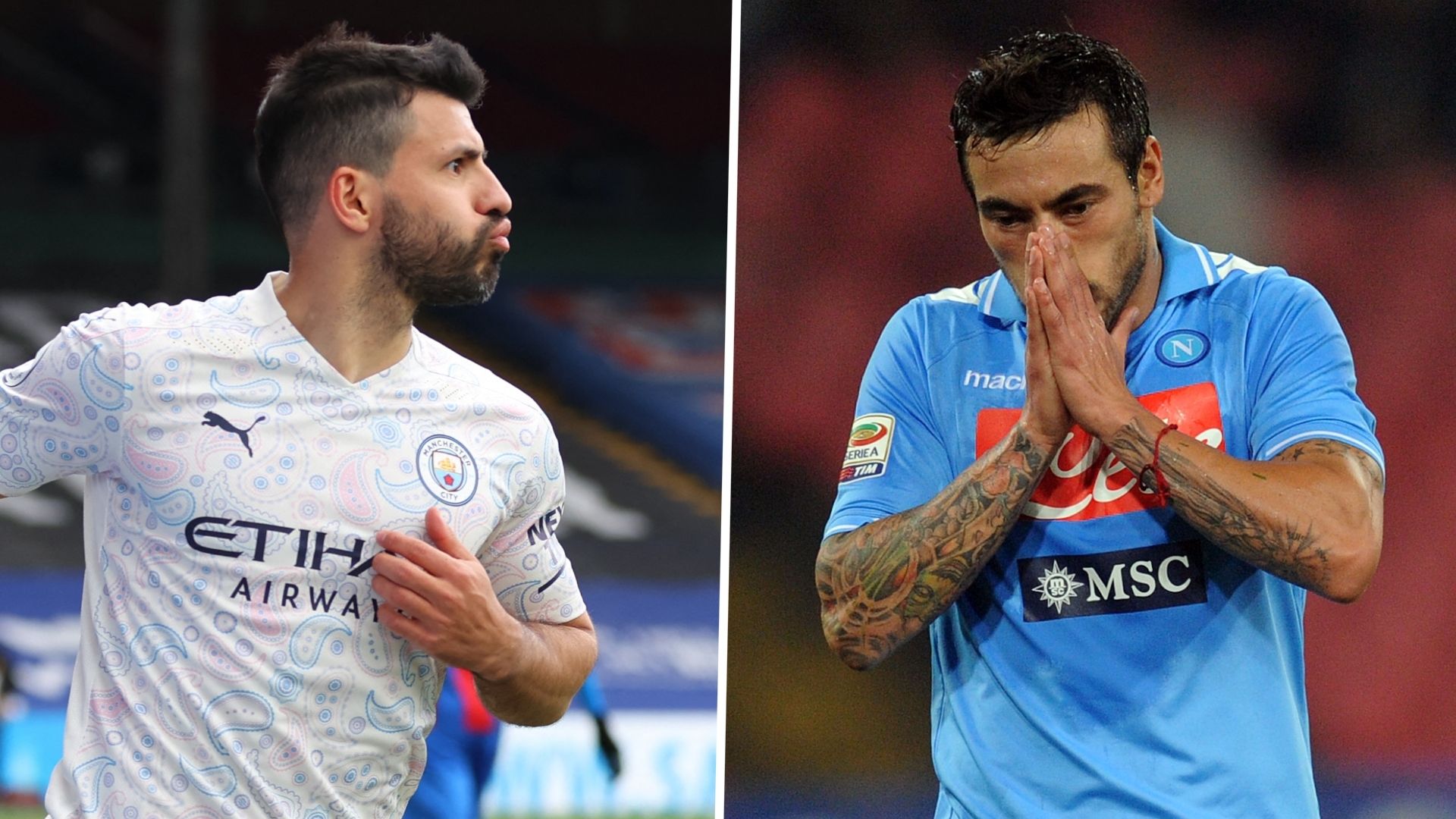 Sergio Aguero Ezequiel Lavezzi