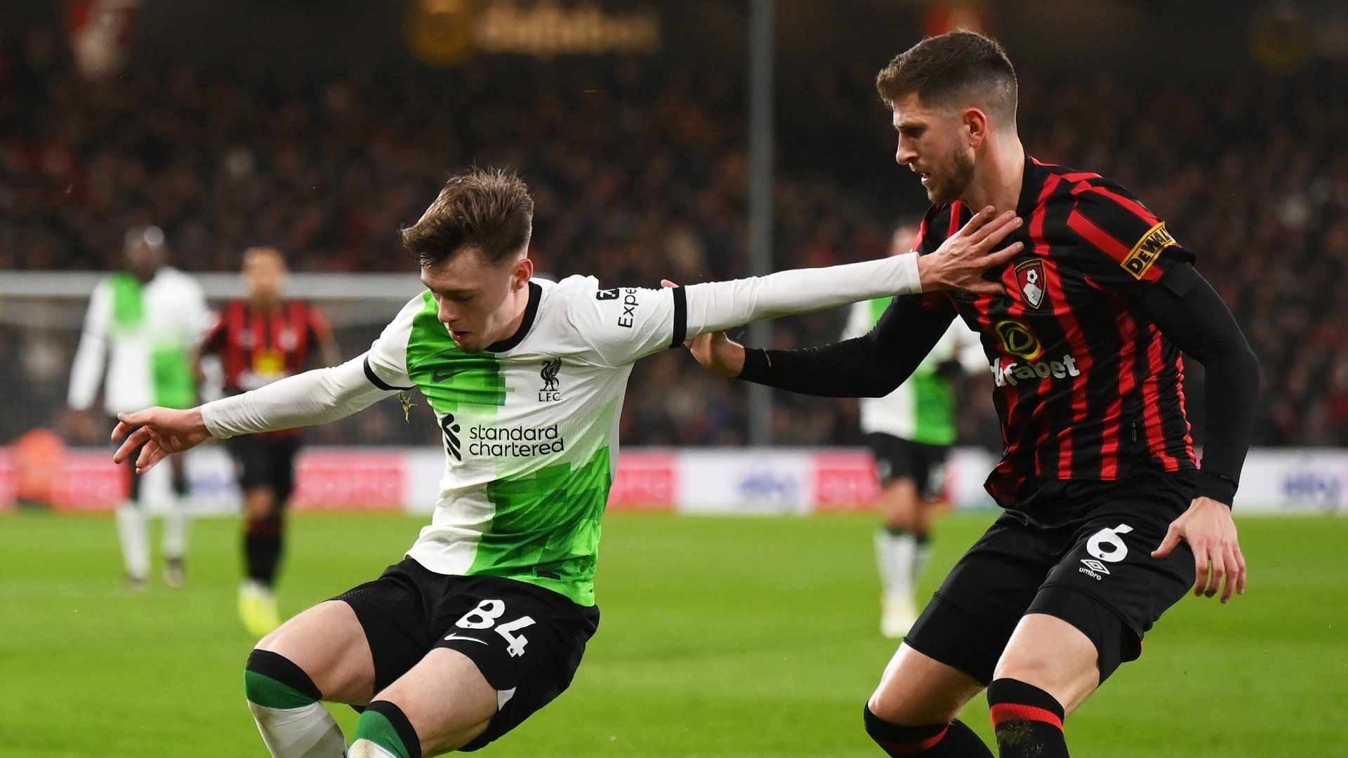 Conor Bradley Liverpool Bournemouth 2023-24