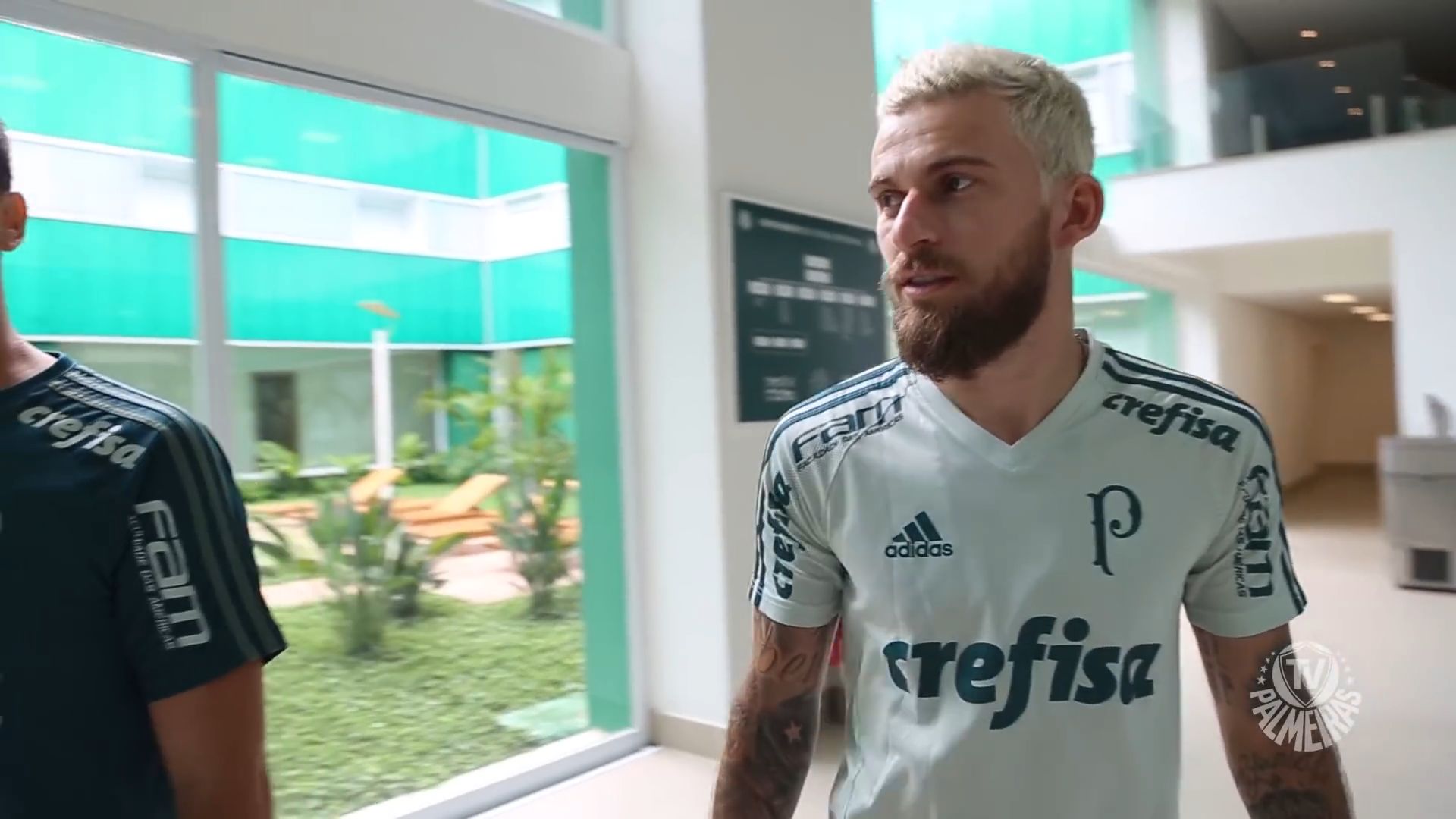 Lucas Lima chegada Palmeiras 03012017