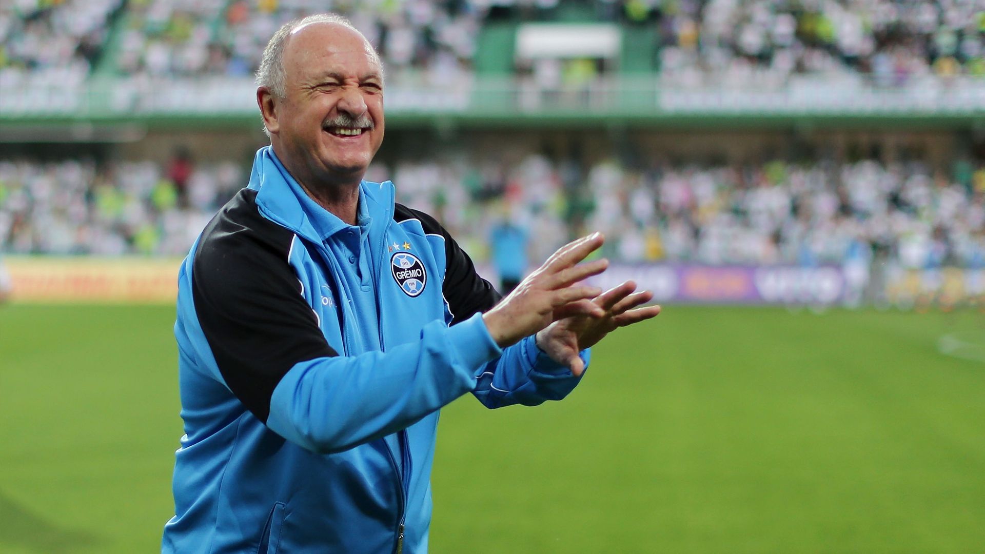 Luis Felipe Scolari Grêmio Couto Pereira Coritiba 1 -1 Grêmio 25 10  2014