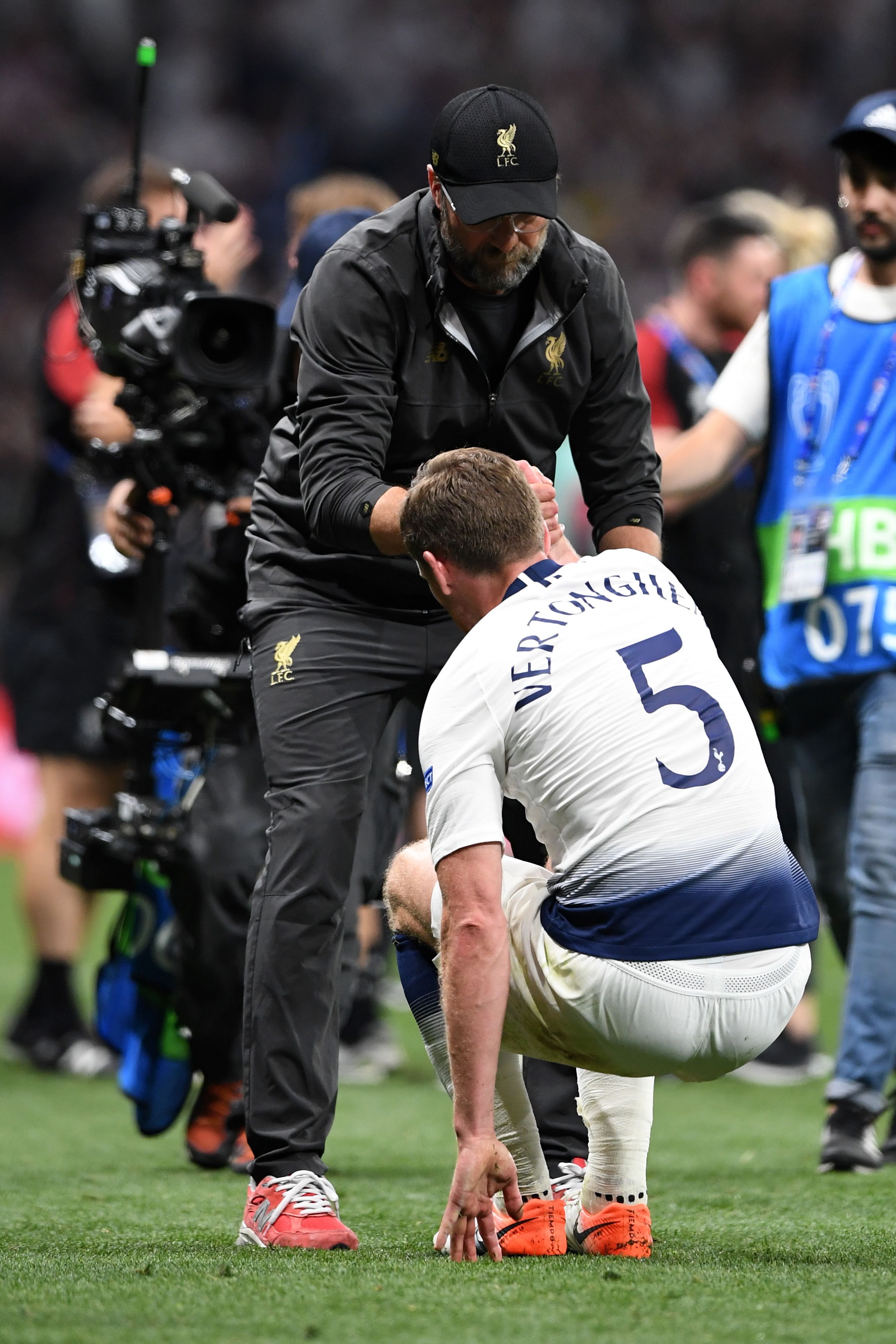 Jurgen Klopp Tottenham 0-2 Liverpool Champions League Final 2018/2019
