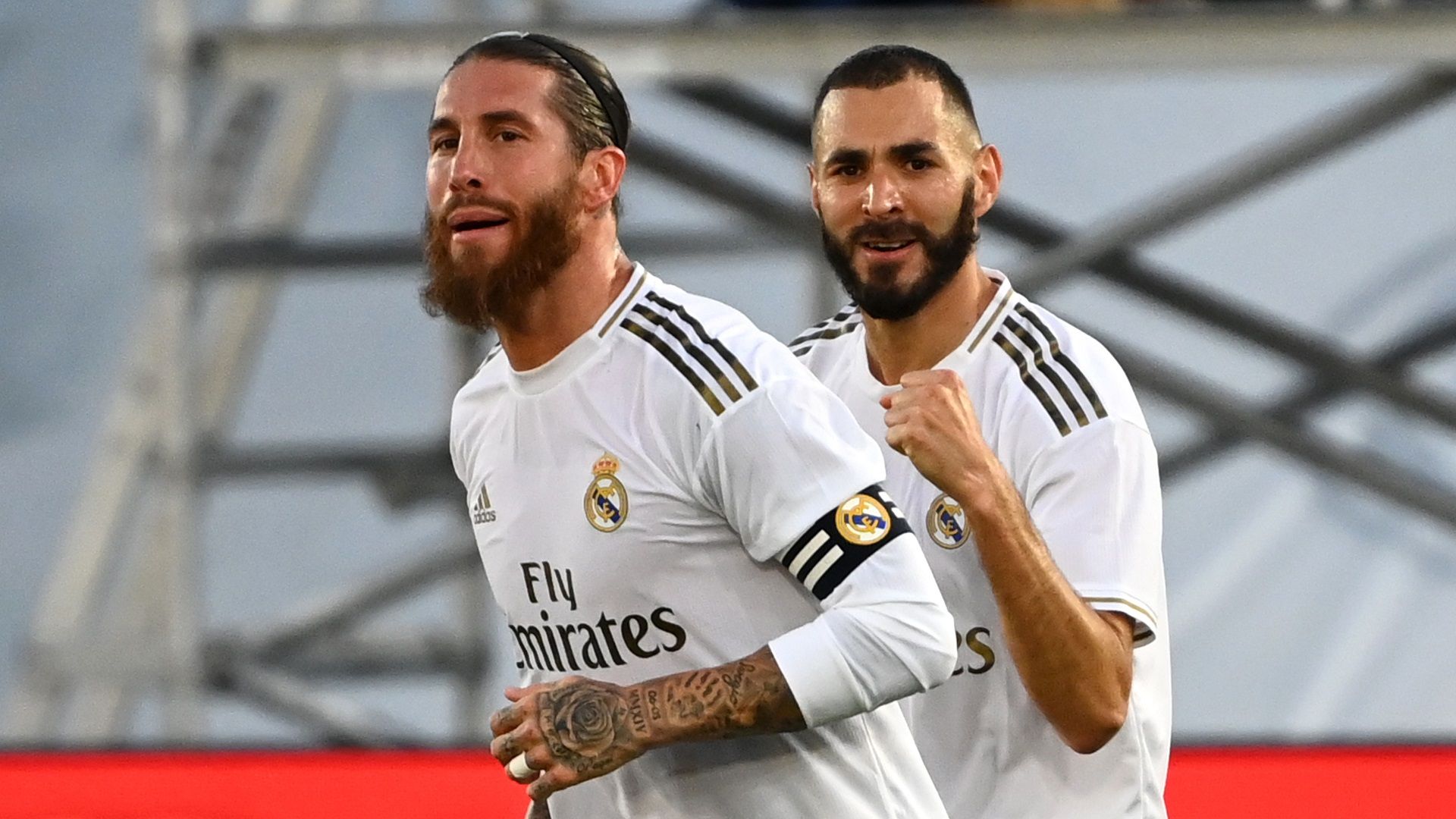 Sergio Ramos Karim Benzema Real Madrid 2019-20