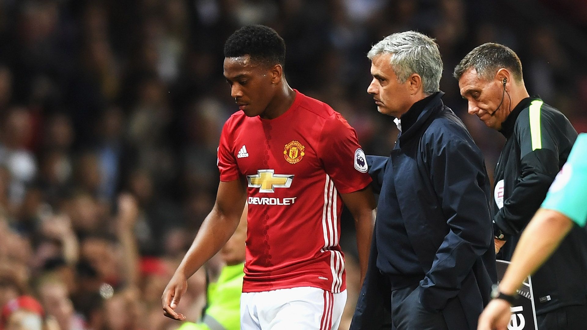 Anthony Martial Jose Mourinho Manchester United Premier League
