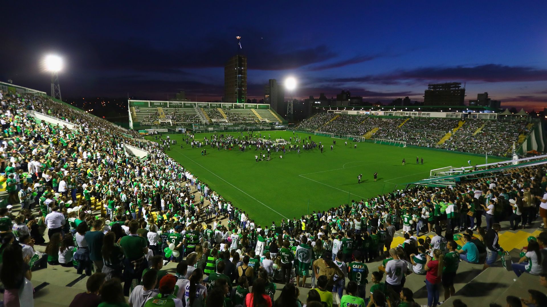 Chapecoense fans Arena Conda 30112016