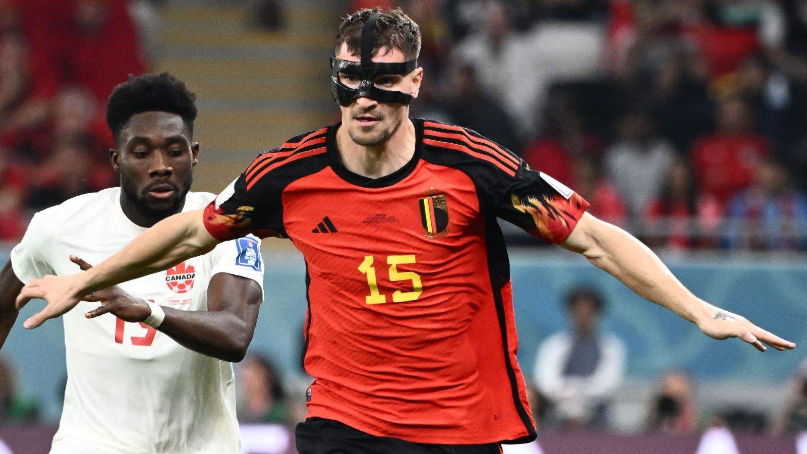 Thomas Meunier Belgica Canadá Mundial 2022