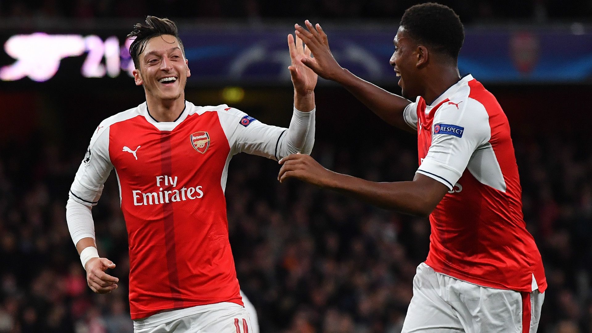 Mesut Ozil Arsenal Champions League 2016