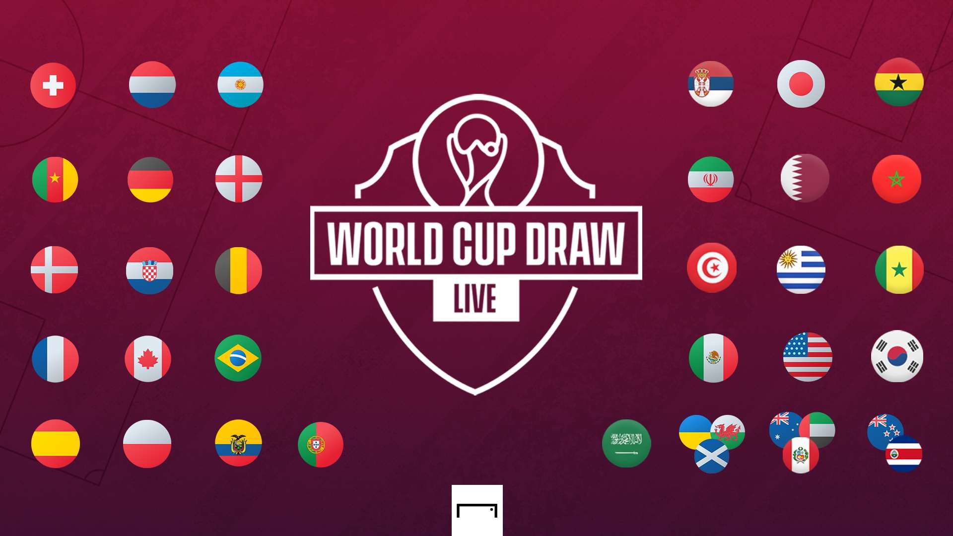 World Cup draw livestream