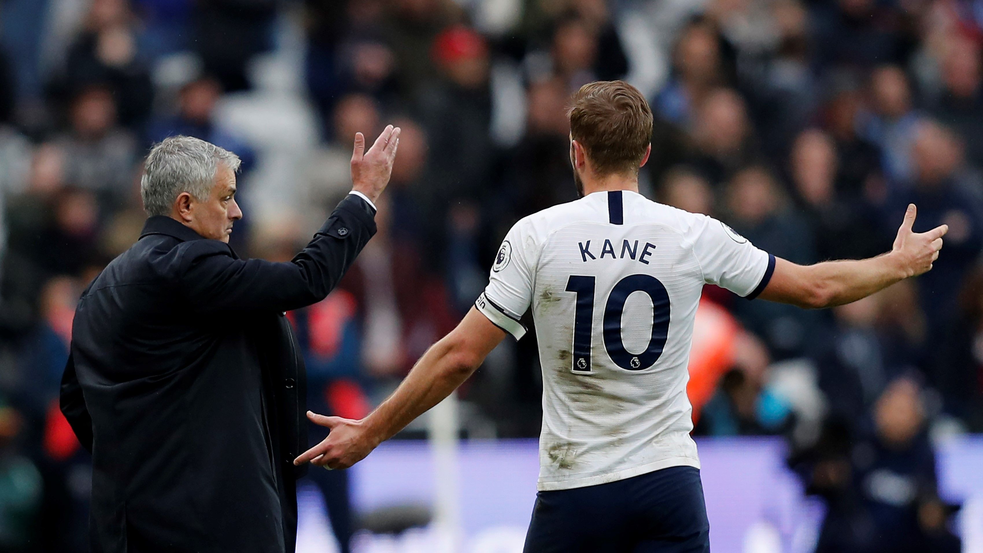Harry Kane Jose Mourinho UEFA Champions League Tottenham Hotspurs