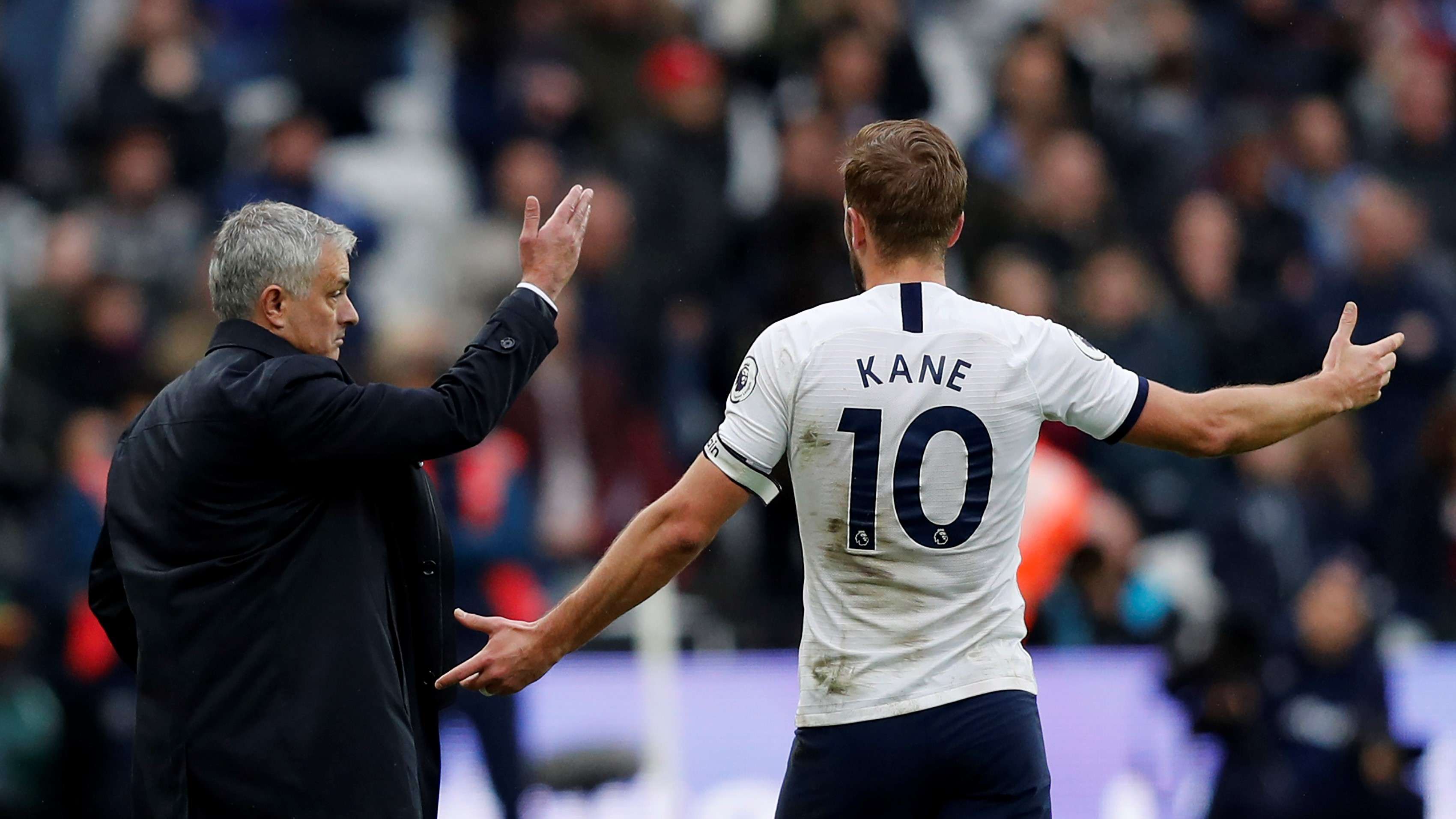 Harry Kane Jose Mourinho UEFA Champions League Tottenham Hotspurs