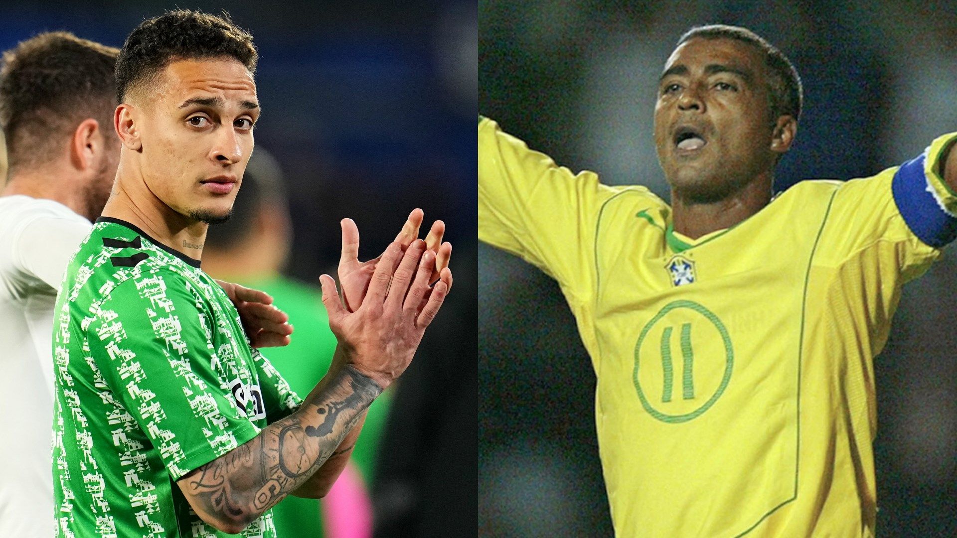 'Legend!' - Antony gets a visit from Brazil icon Romario as Man Utd outcast continues to shine for Real Betis  | Goal.com UK