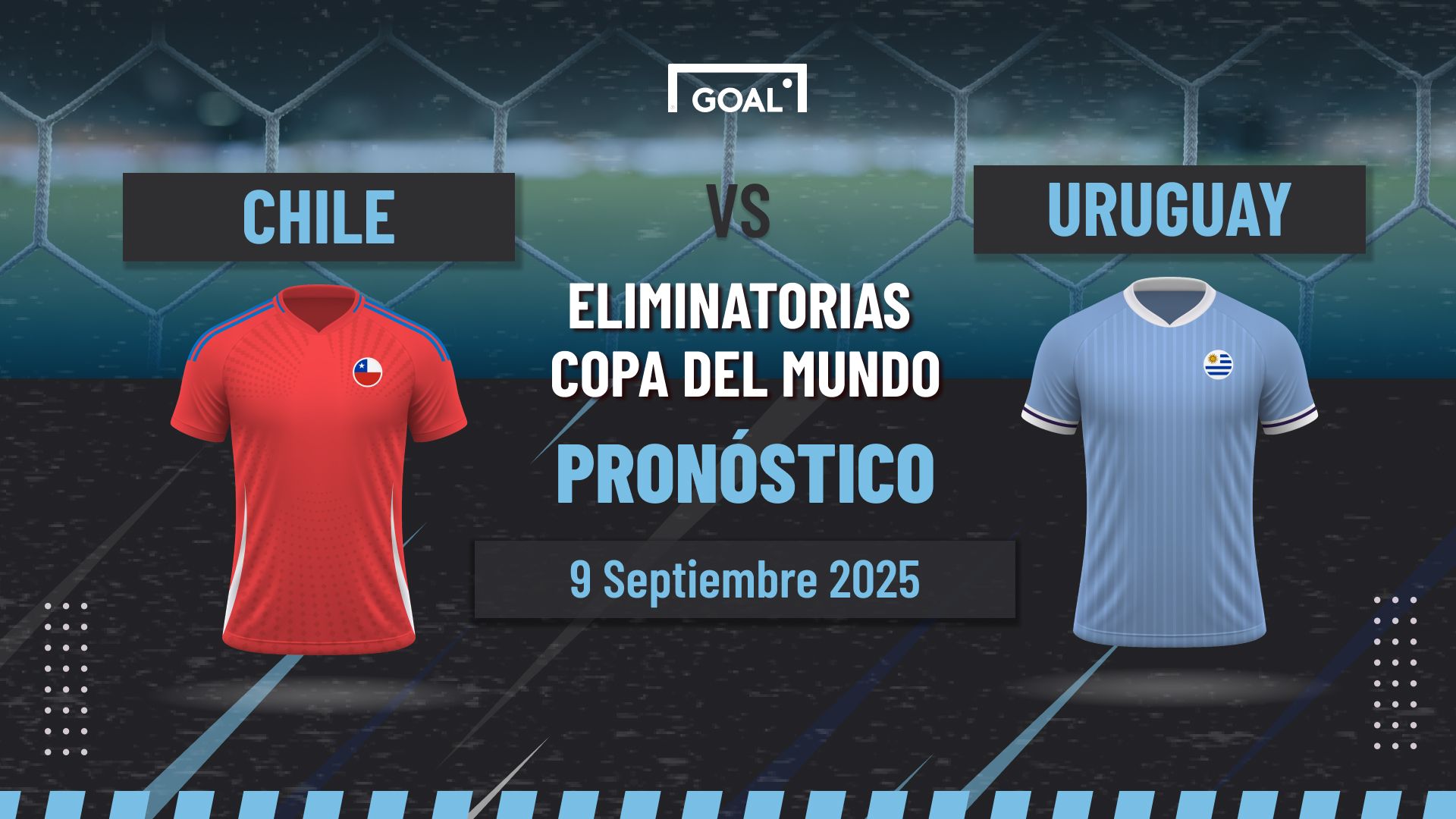 Chile vs Uruguay apuestas Eliminatorias Sudamericanas | 09/09/2025