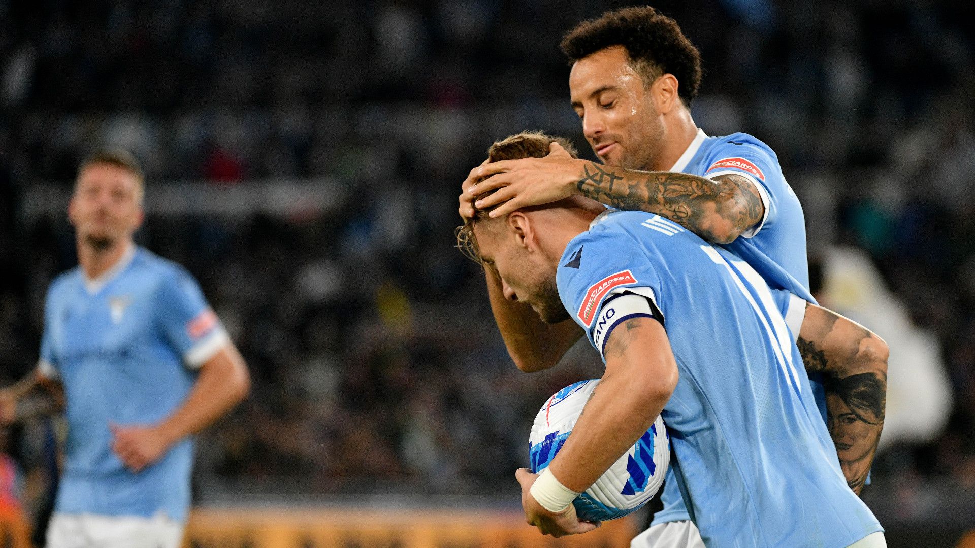 Lazio inter Serie A Felipe Anderson Ciro Immobile