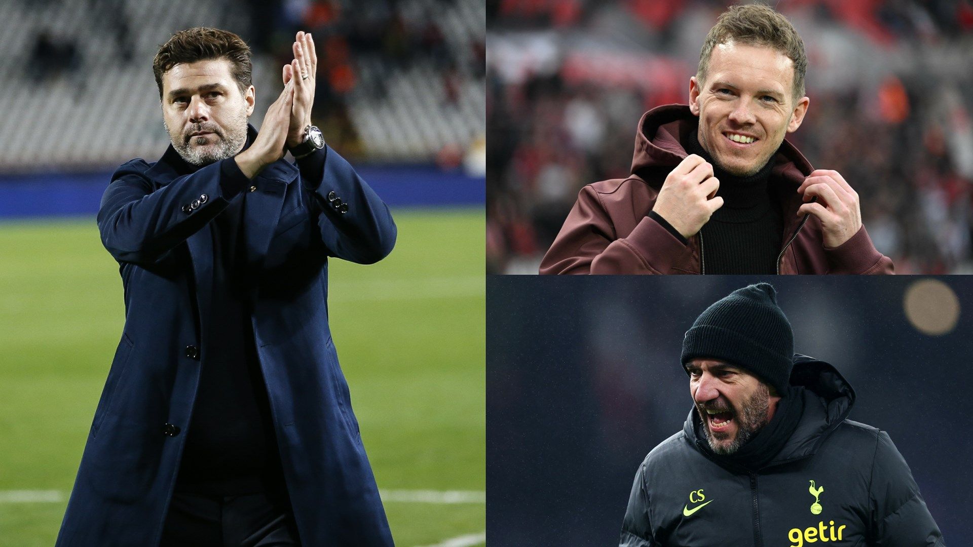 Pochettino-Nagelsmann-Stellini