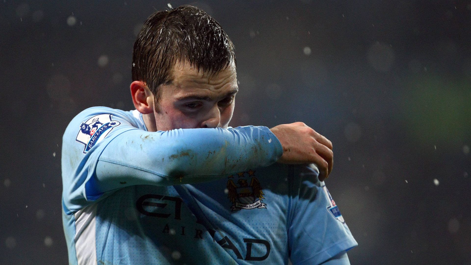 GER ONLY Adam Johnson Manchester City