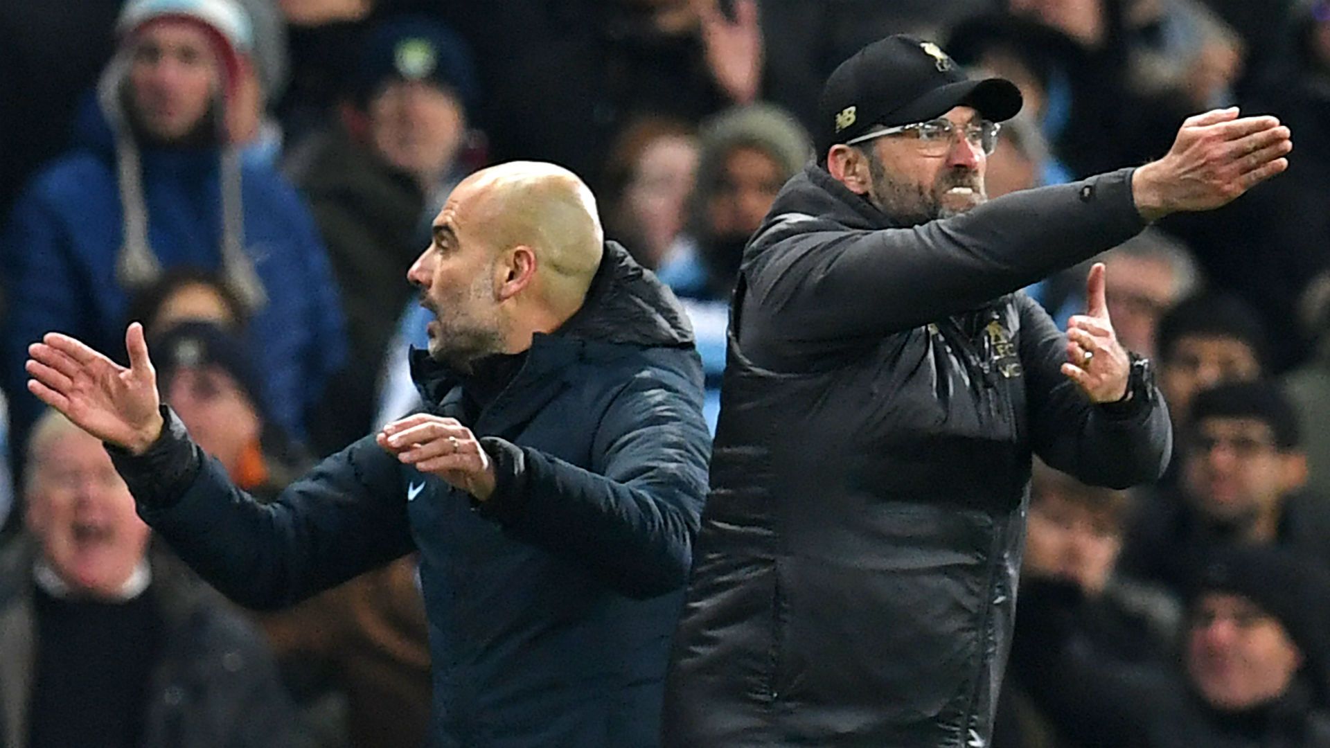 Jurgen Klopp Pep Guardiola Manchester City Liverpool 030119