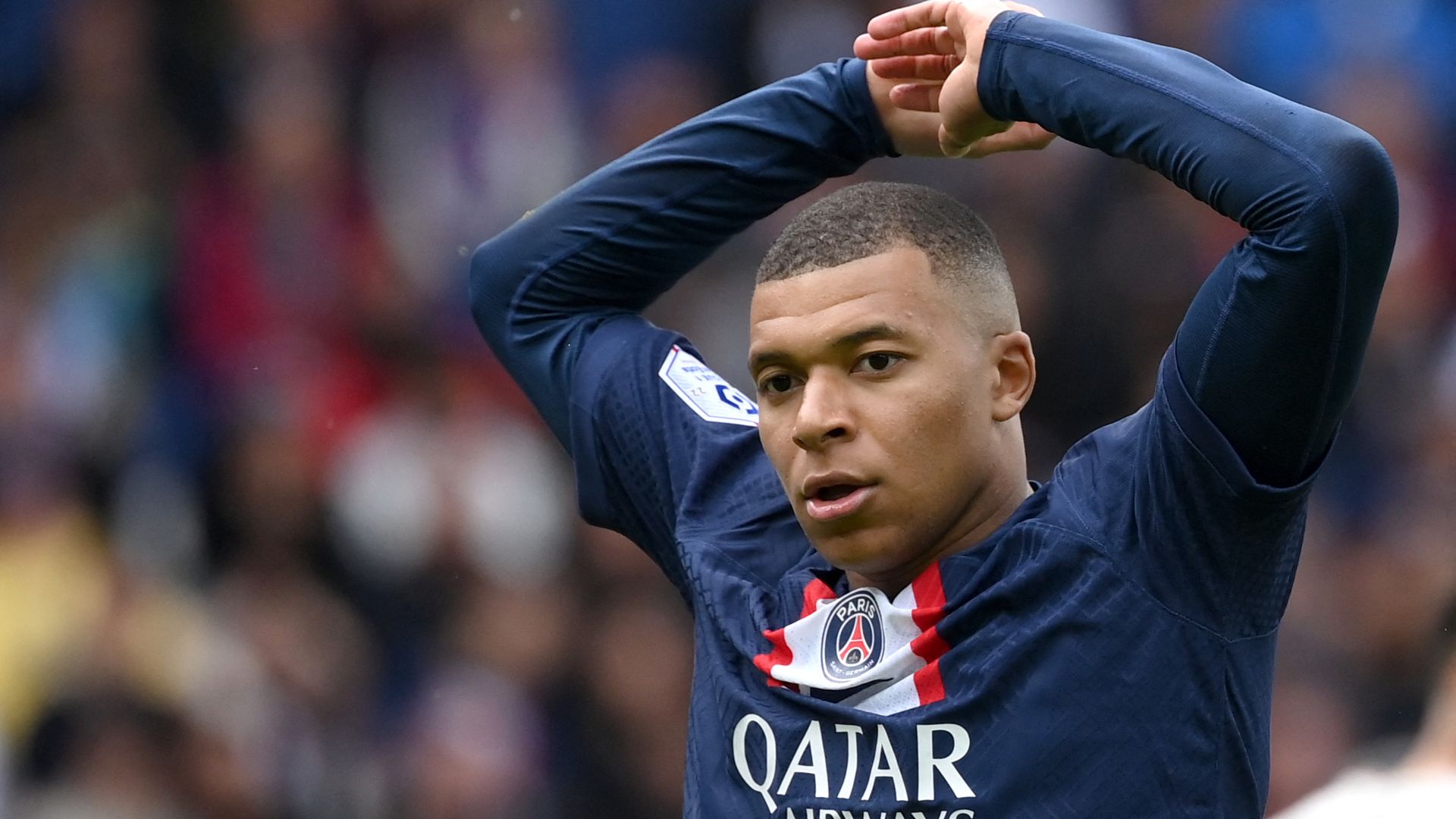 Kylian Mbappe PSG Lorient Ligue 1 30042023