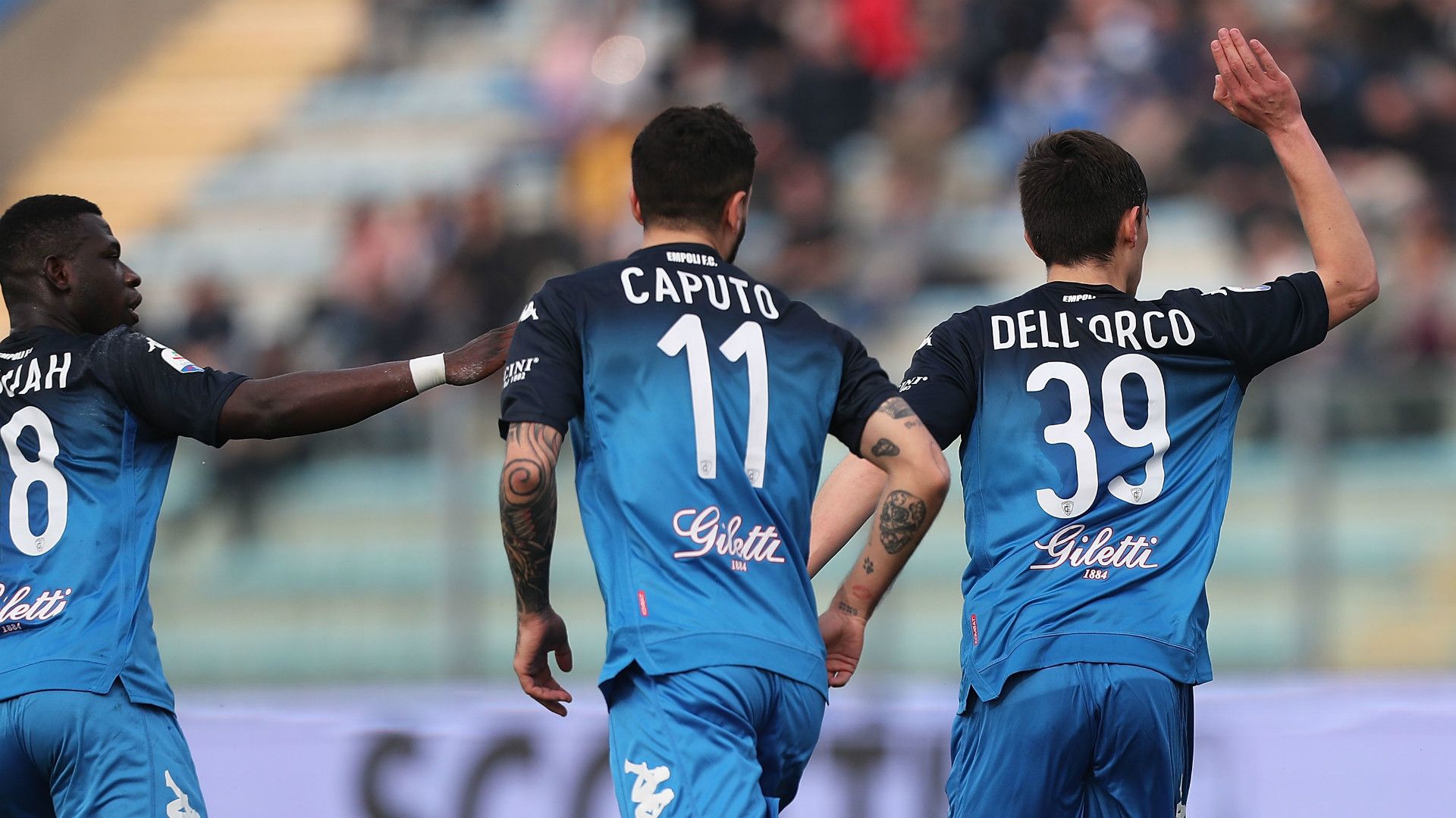 Cristian Dell'Orco Francesco Caputo Empoli Parma Serie A