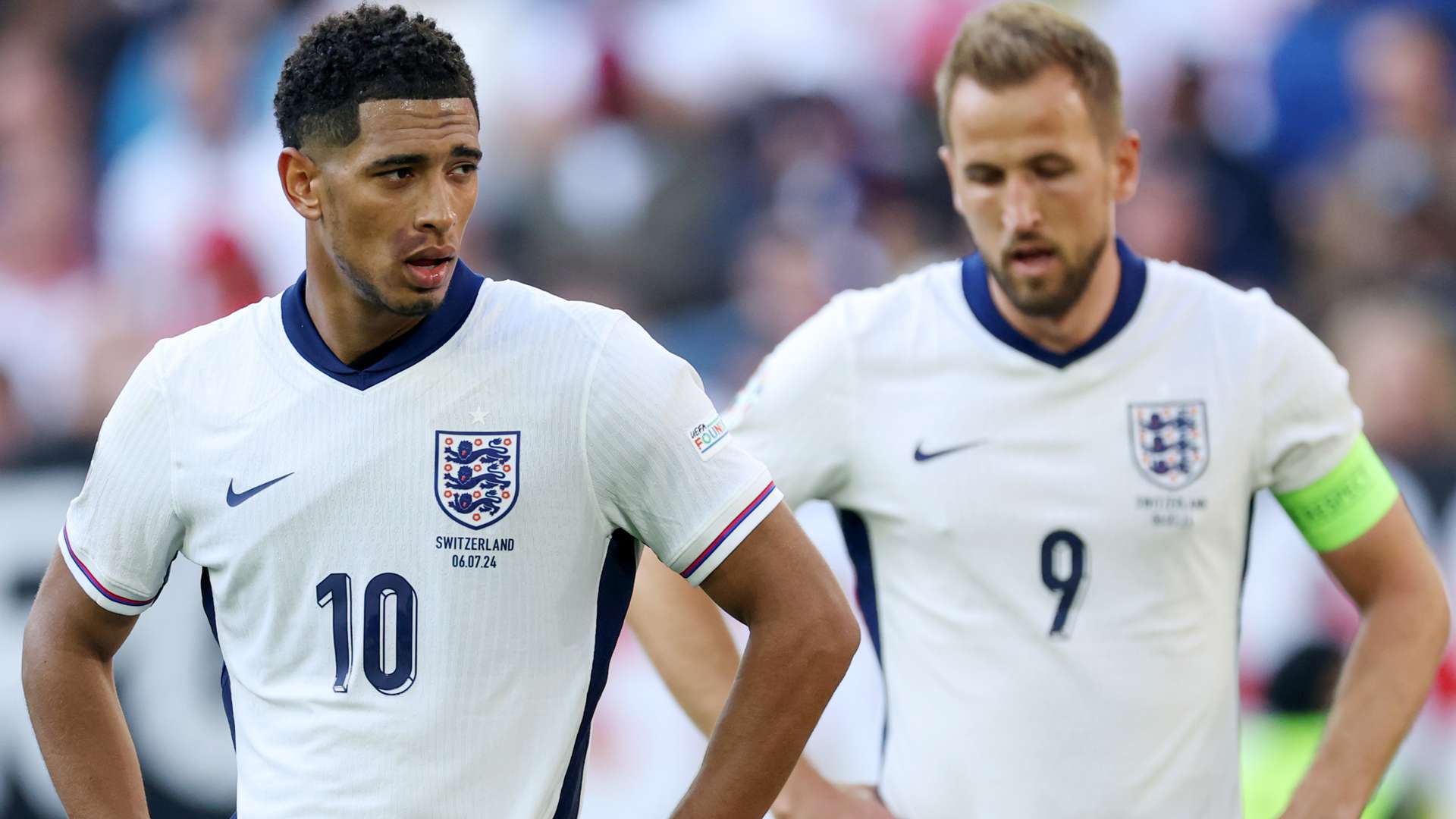 Jude Bellingham Harry Kane England 2024