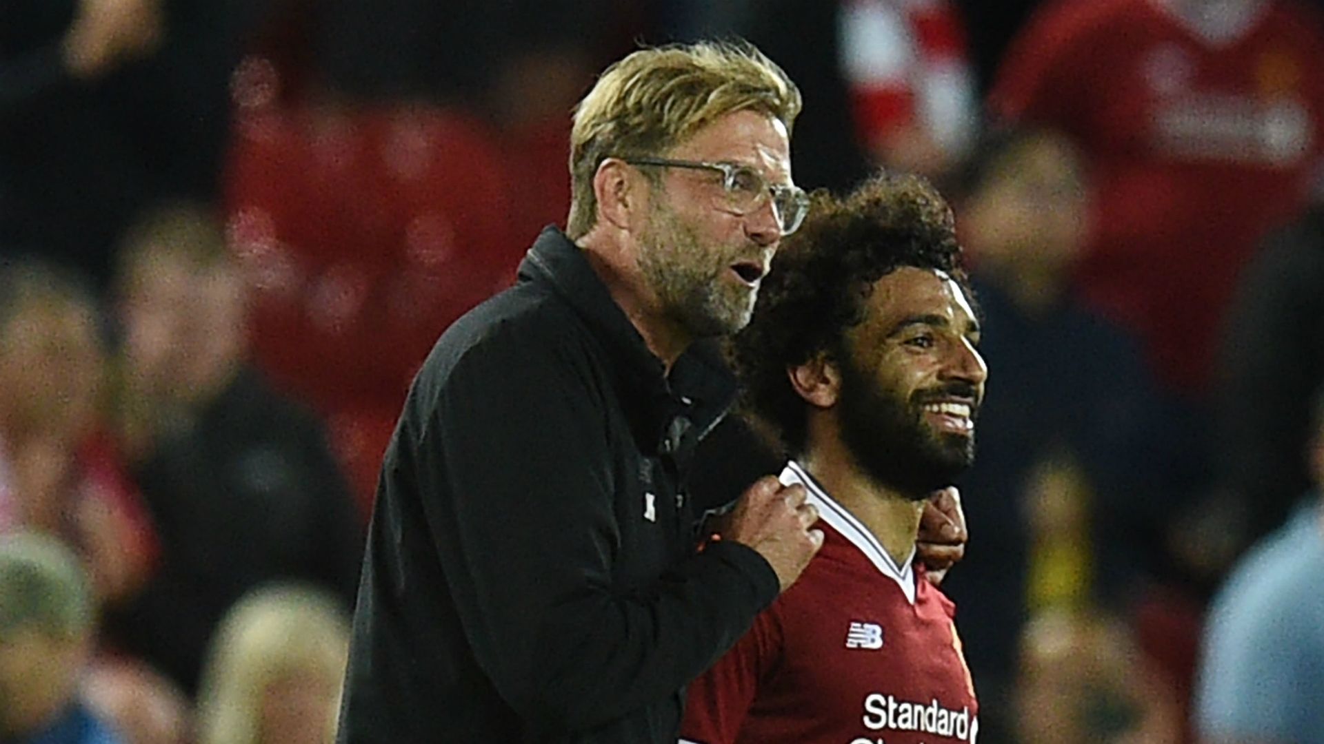 Jurgen Klopp Mohamed Salah Liverpool