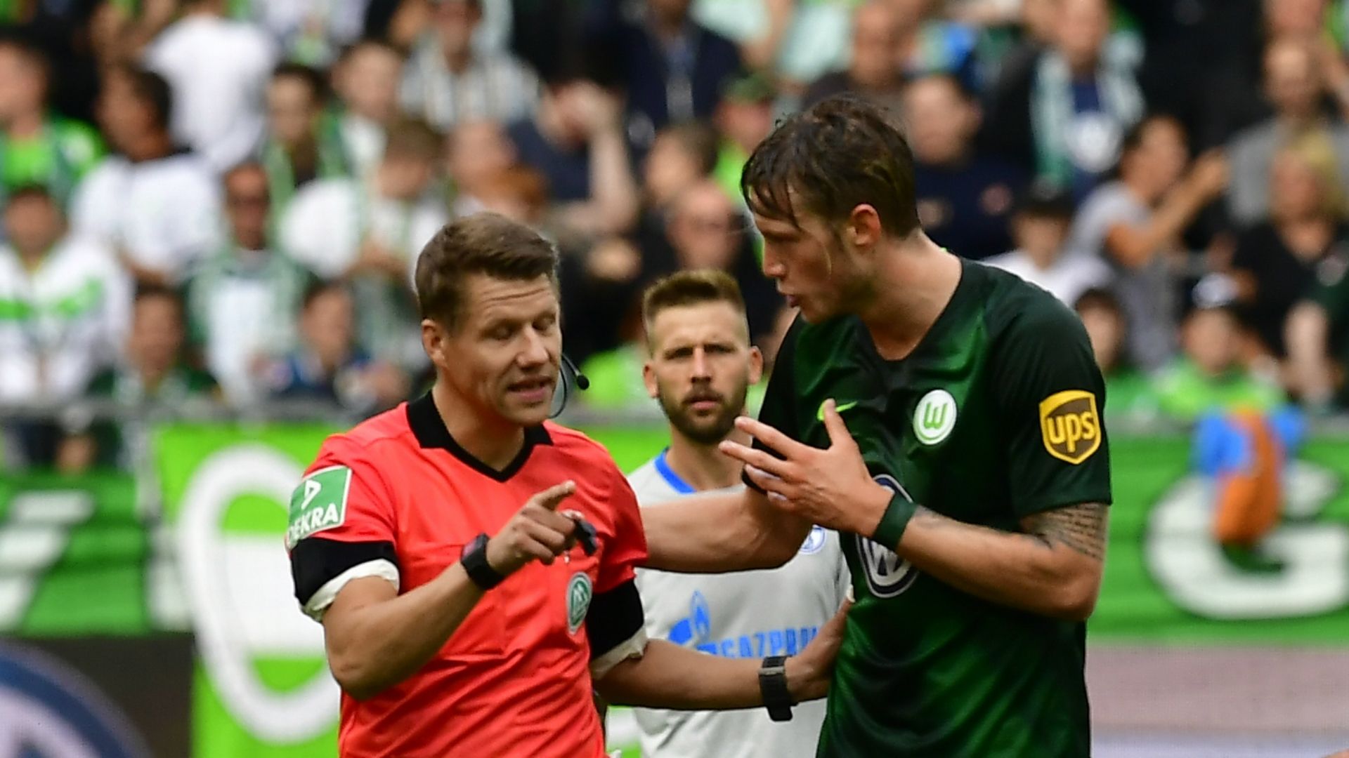 Wout Weghorst, Wolfsburg - Schalke, 08252018