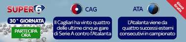 Super6 - 30 - CagliariAtalanta