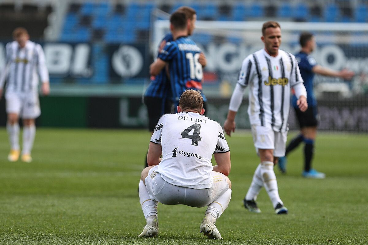 Matthijs de Ligt Juventus vs. Atalanta 04/18/21