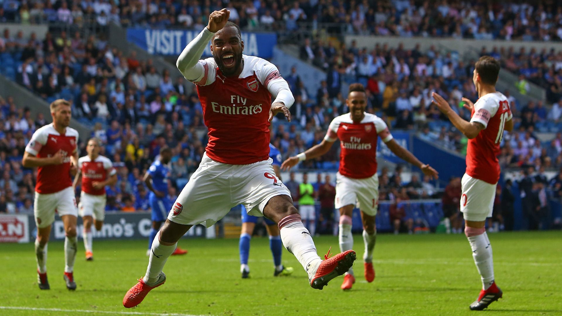 Alexandre Lacazette FC Arsenal Cardiff City 02092018