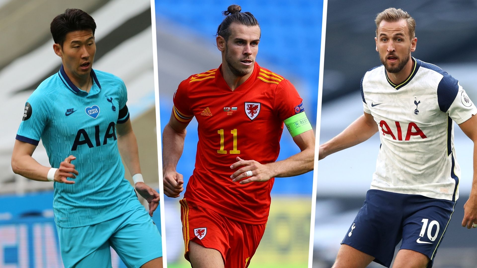 Heung-min Son Gareth Bale Harry Kane