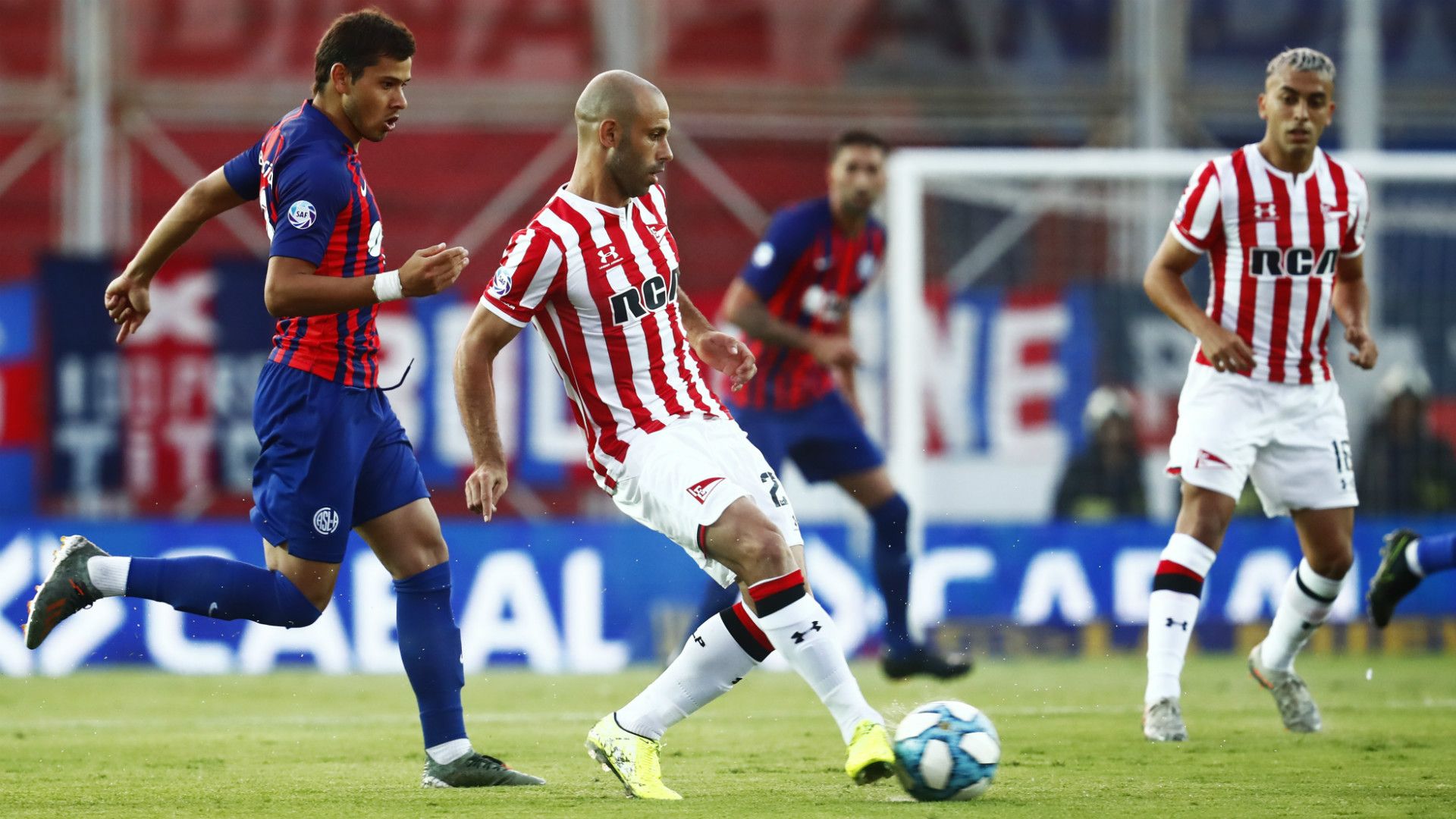 Javier Mascherano San Lorenzo Estudiantes Superliga 25012020