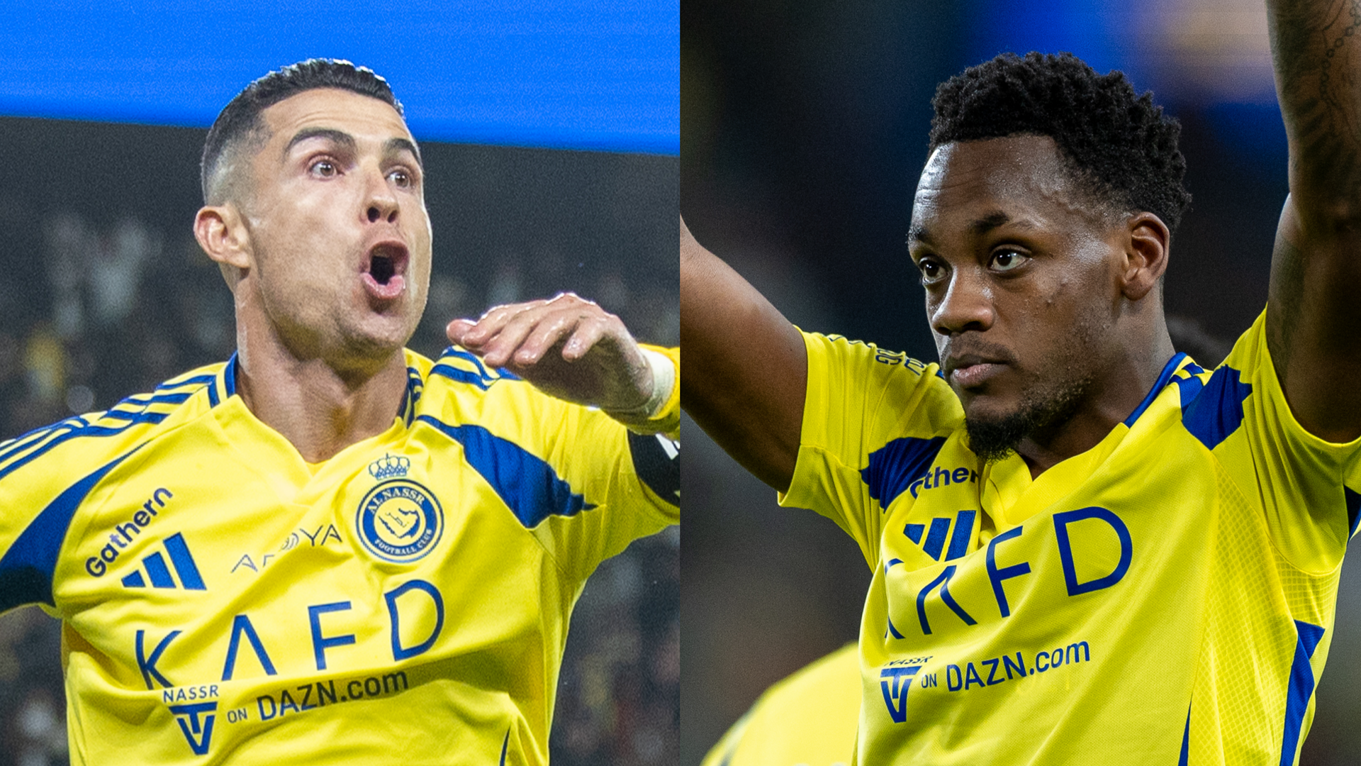 Cristiano Ronaldo and Jhon Duran make a deadly duo! Al-Nassr's €77m signing opens account with a double before CR7 gets in on the scoring in comfortable win against Al-Feiha | Goal.com