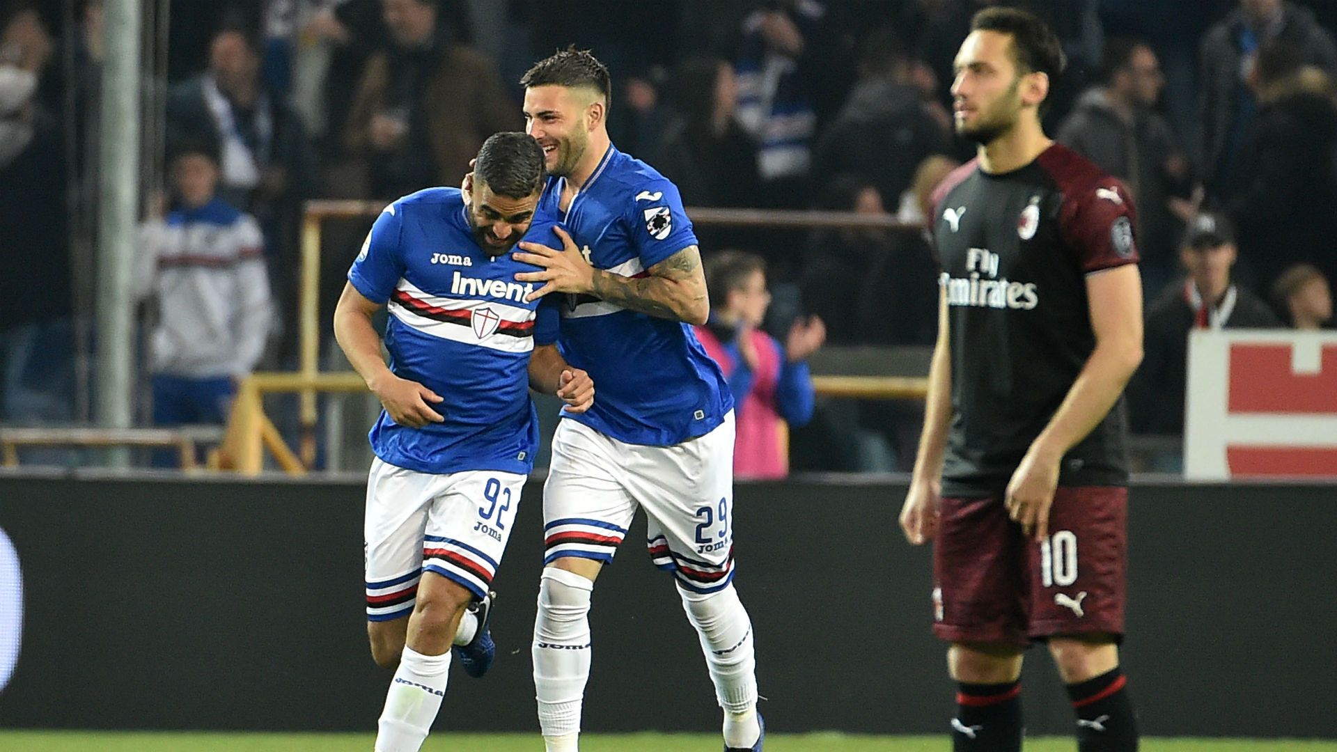 gregoire defrel sampdoria milan