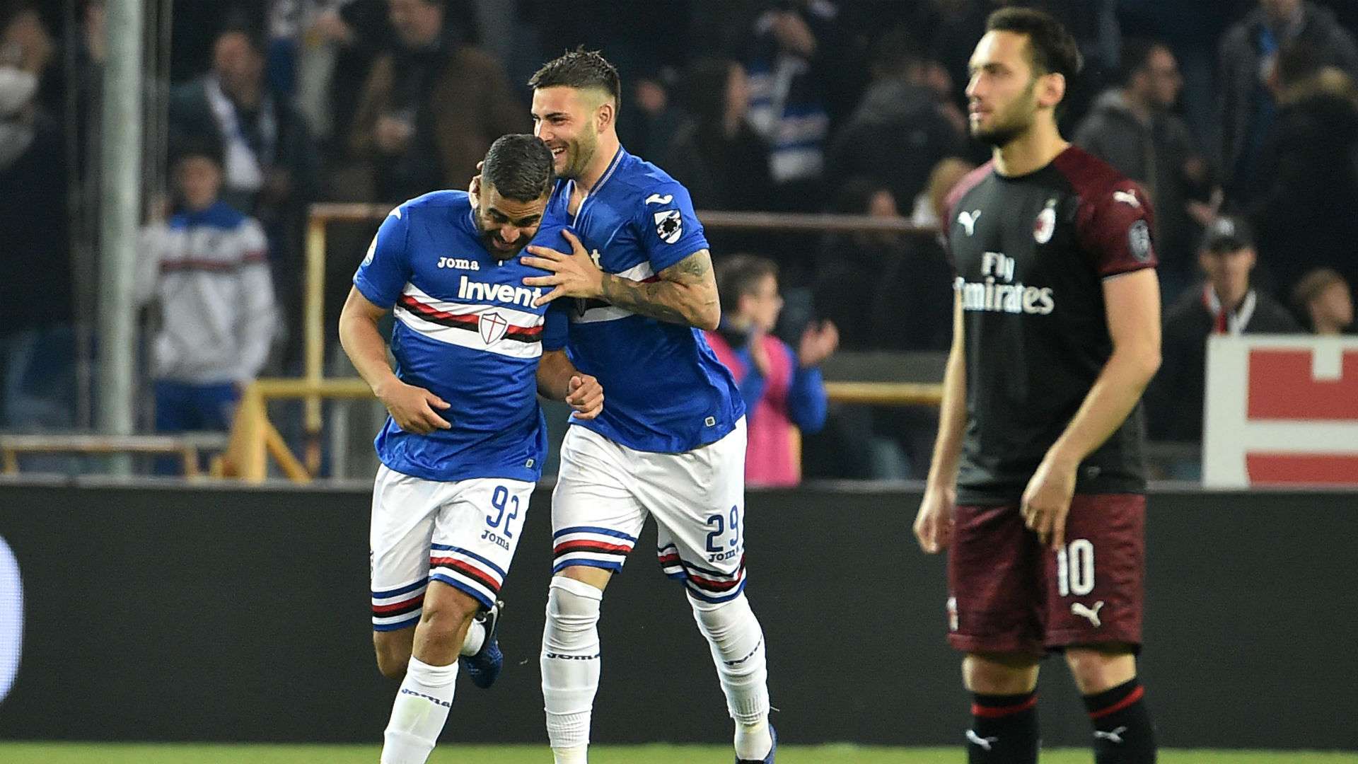 gregoire defrel sampdoria milan
