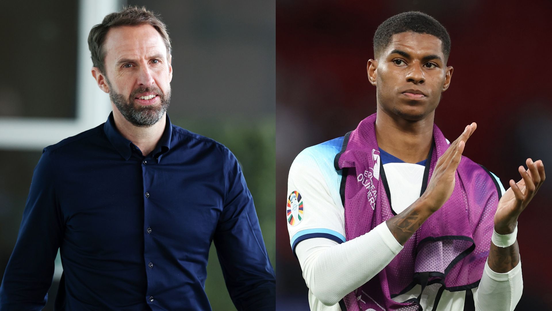 Gareth Southgate Marcus Rashford