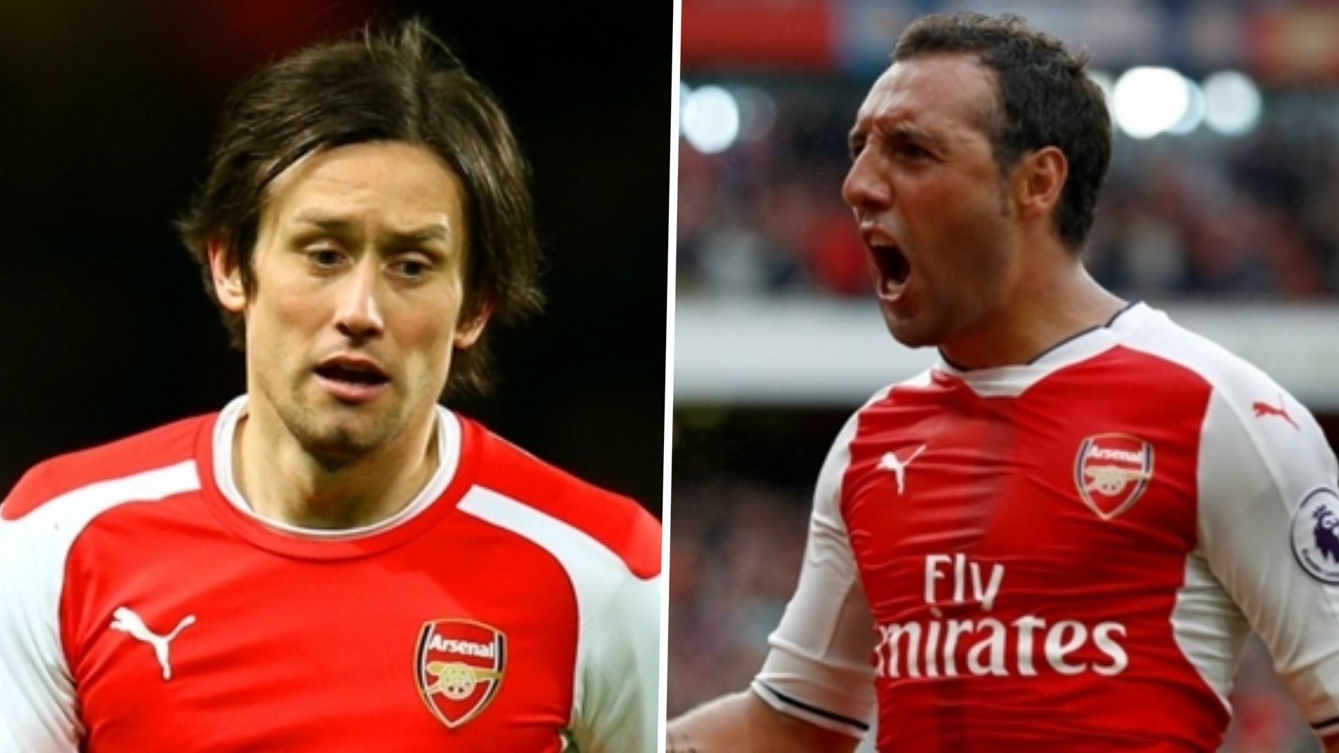 Tomas Rosicky Santi Cazorla